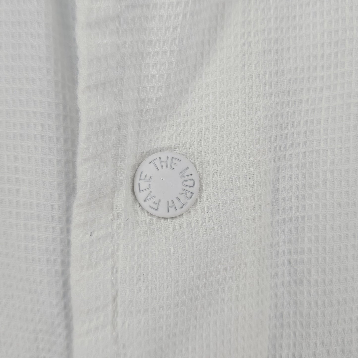 The North Face Ivory White Snap Up Vented Back Lightweight Long Sleeve Shirt XXL