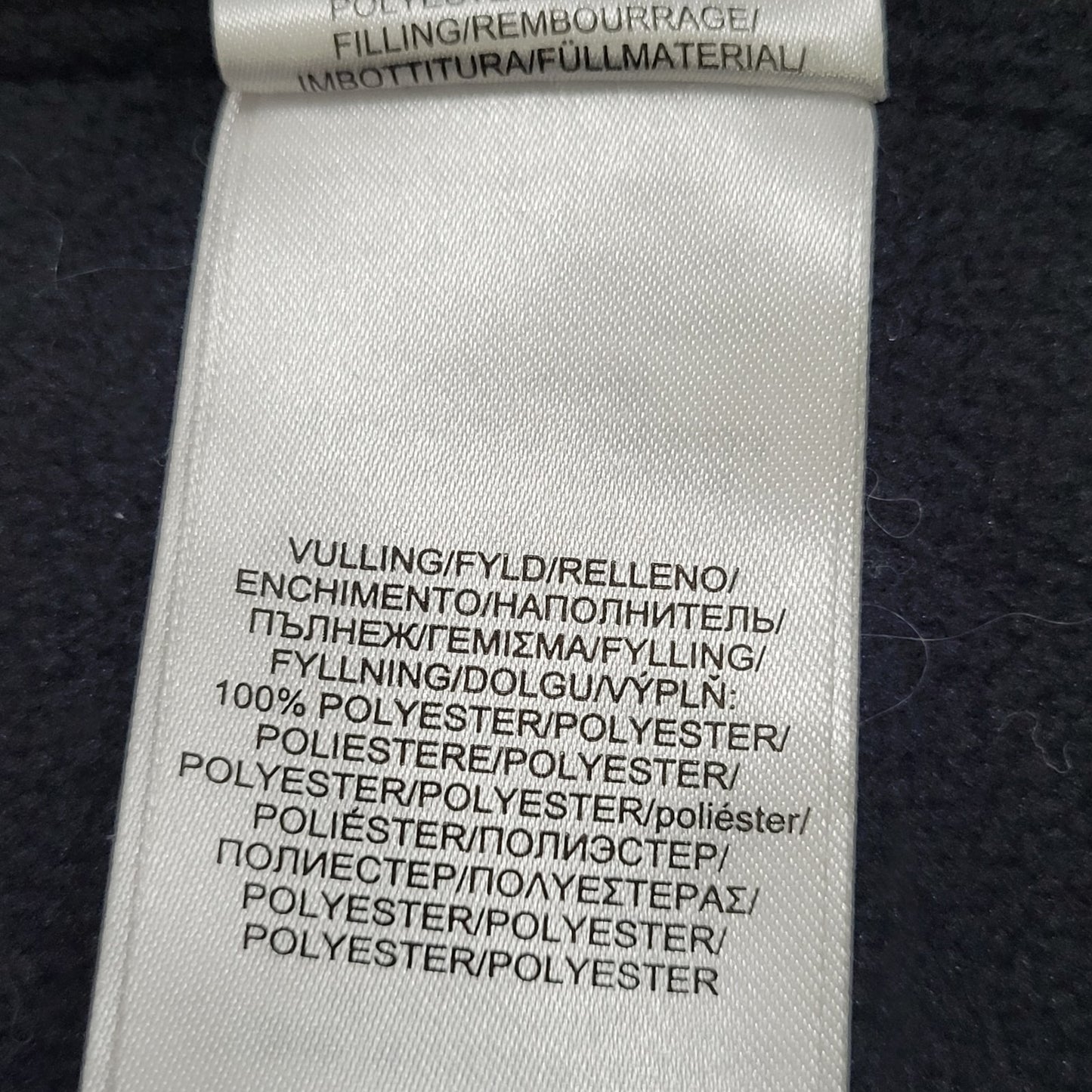 Ralph Lauren Black Label Black Hooded Fleece Lined Zip Soft Shell Jacket Medium