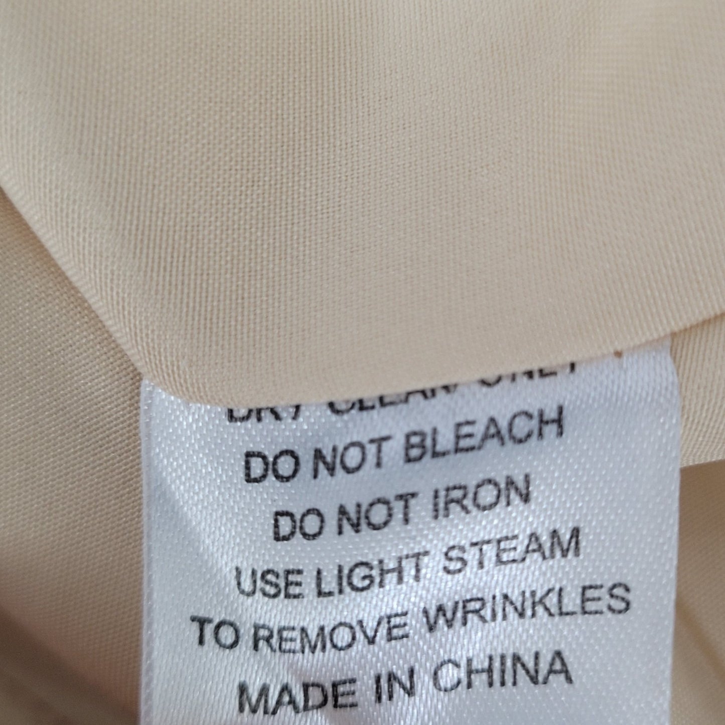 NWT Cicinia Cream Chiffon Lilah Flutter Sleeve Empire Waist Dress Gown Size 4