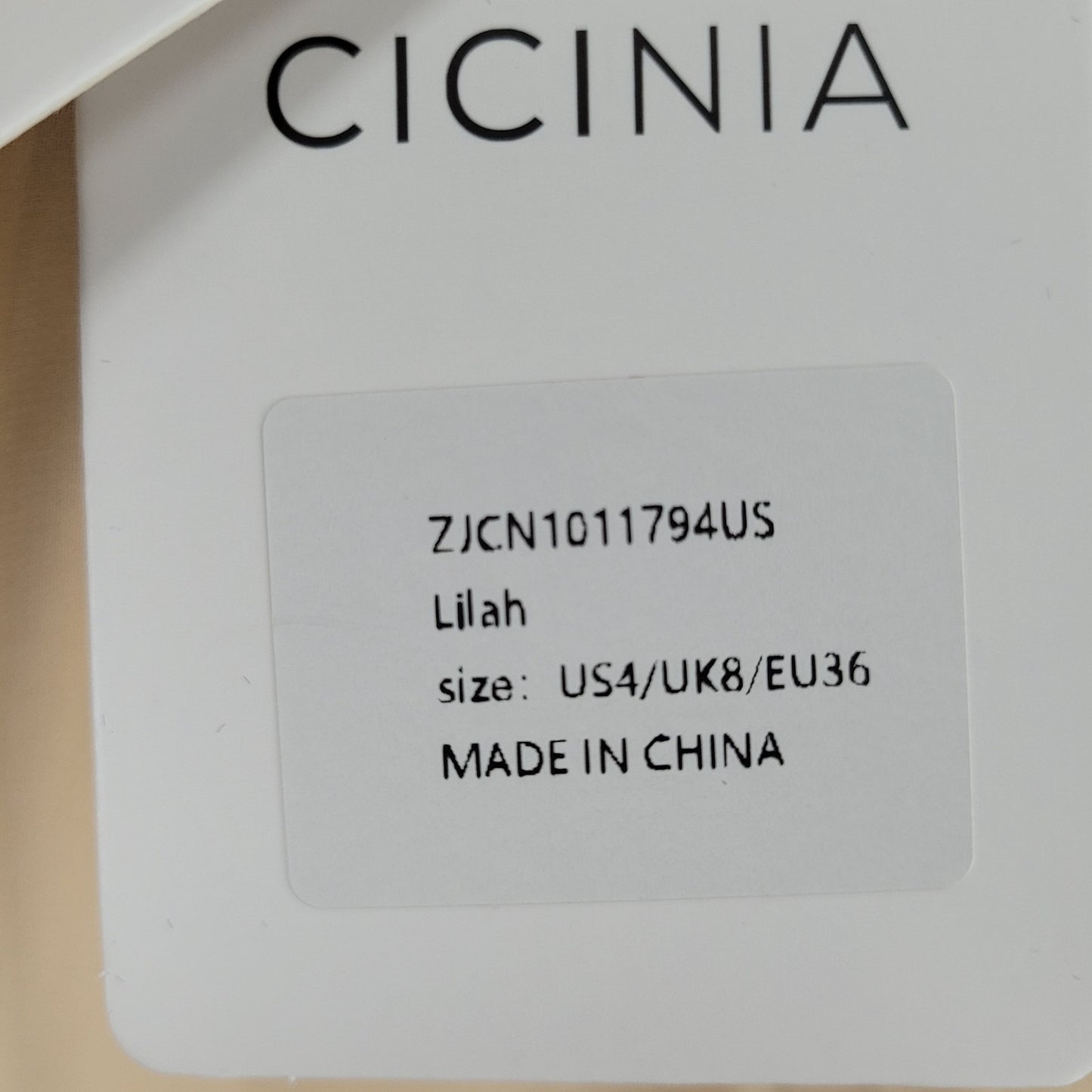 NWT Cicinia Cream Chiffon Lilah Flutter Sleeve Empire Waist Dress Gown Size 4