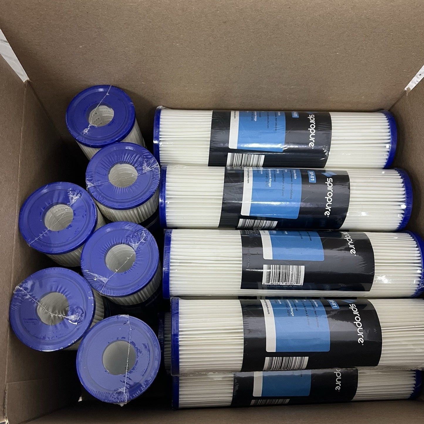 SpiroPure SP-R1 10x2.5 1 Micron Pleated Sediment Water Filter SPC-25-1001