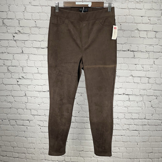 NWD Sanctuary Brown Velvety Soft High Rise Stretch Pants Size Medium M (28x28)