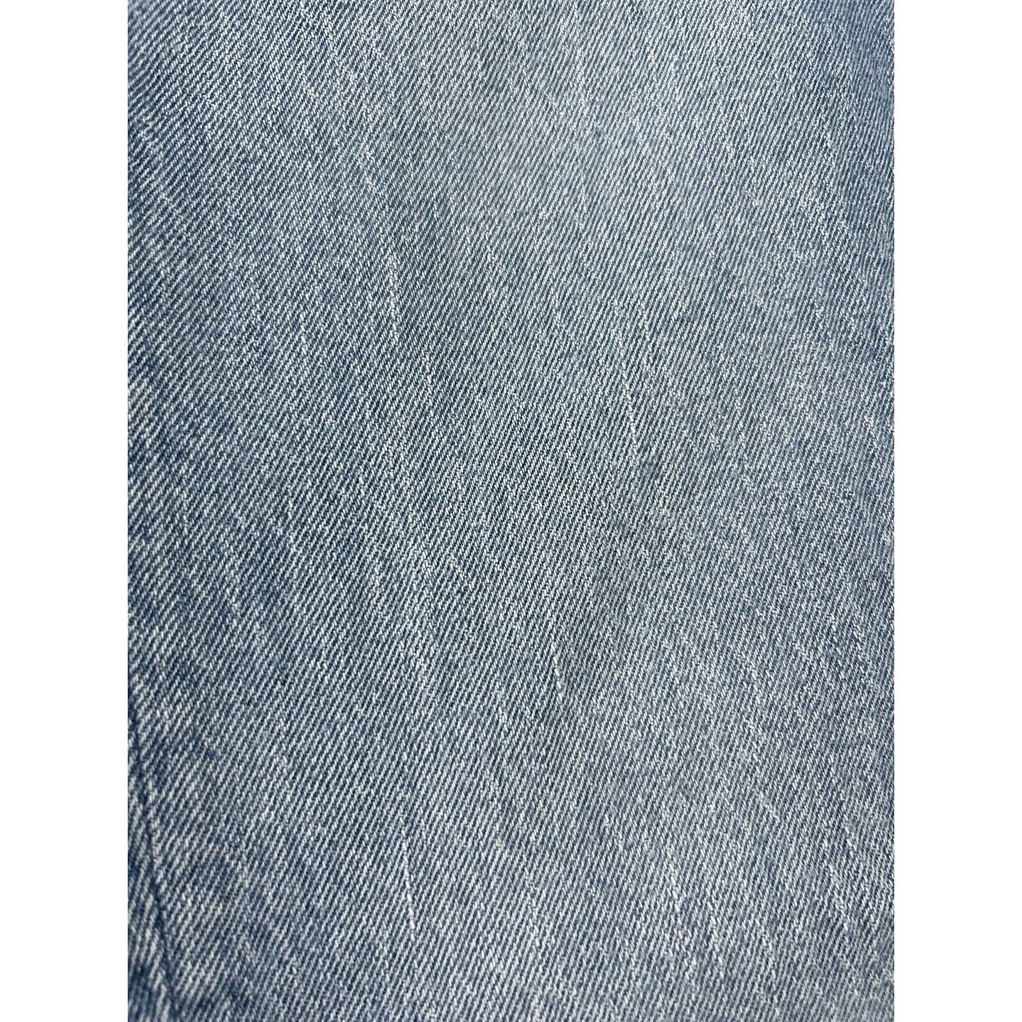 Madewell The Perfect Vintage Jean Blue Light Wash Distressed Jeans Size (24X25)