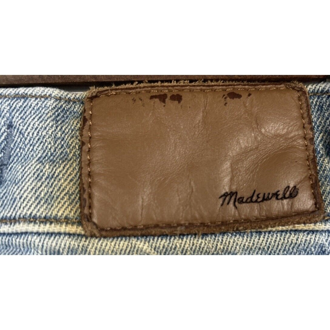 Madewell The Perfect Vintage Jean Blue Light Wash Distressed Jeans Size (24X25)