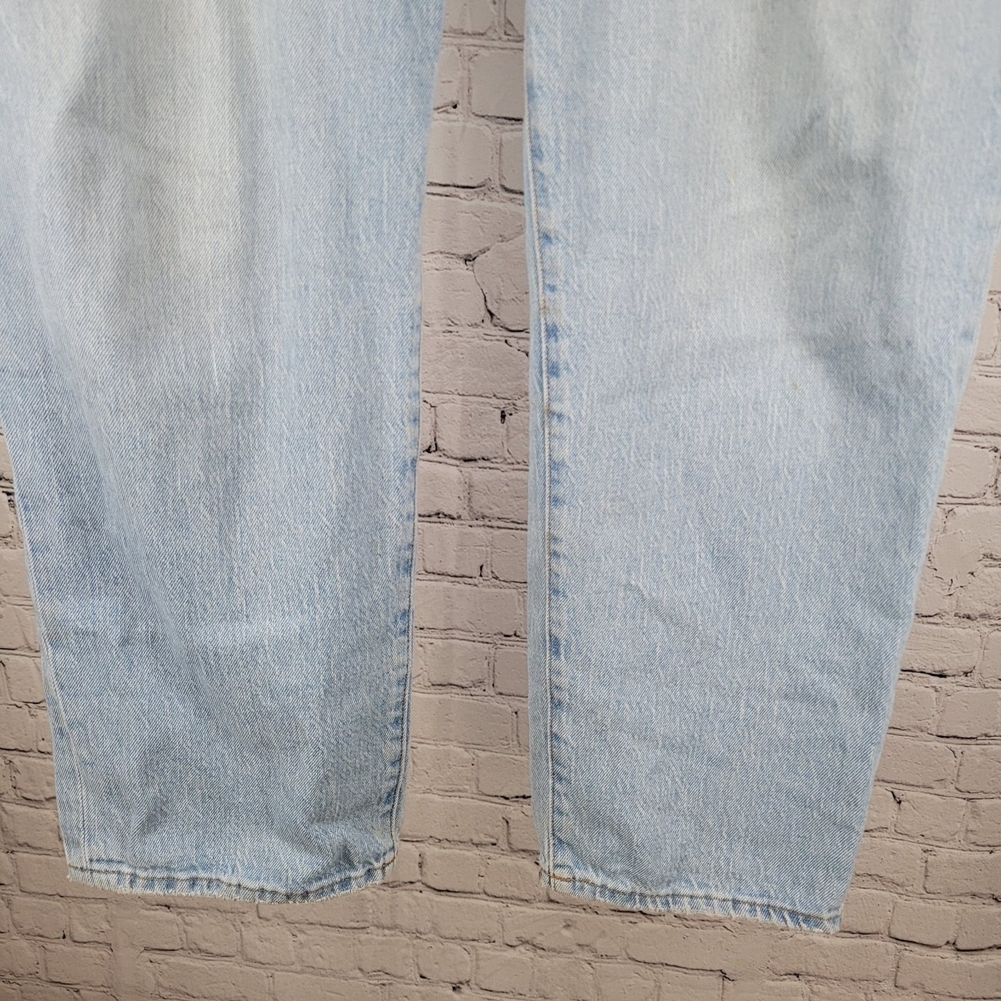 Madewell The Curvy Perfect Vintage Jean Light Denim High Rise Size 32 (35x27)