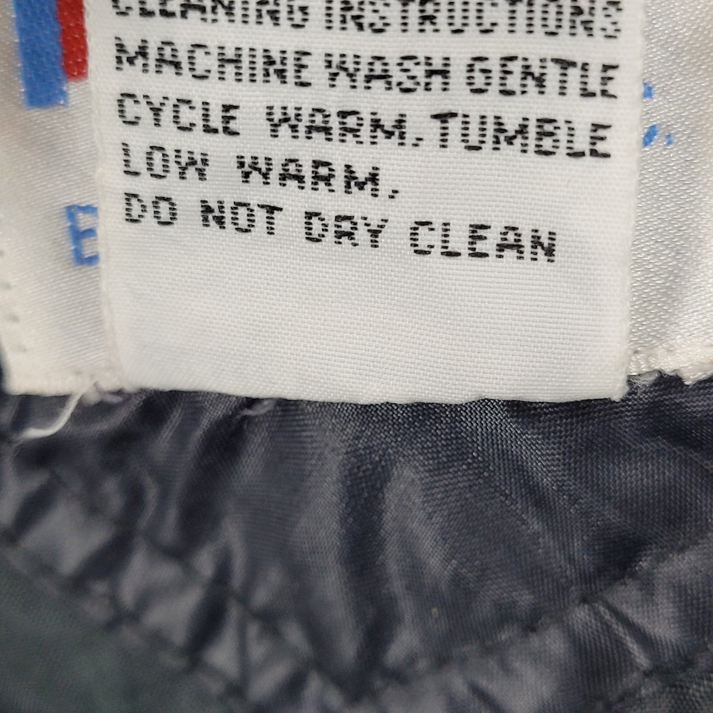 VTG Pennzoil Penske Racing Black Insulated Zip Bomber Puffer Jacket Medium M