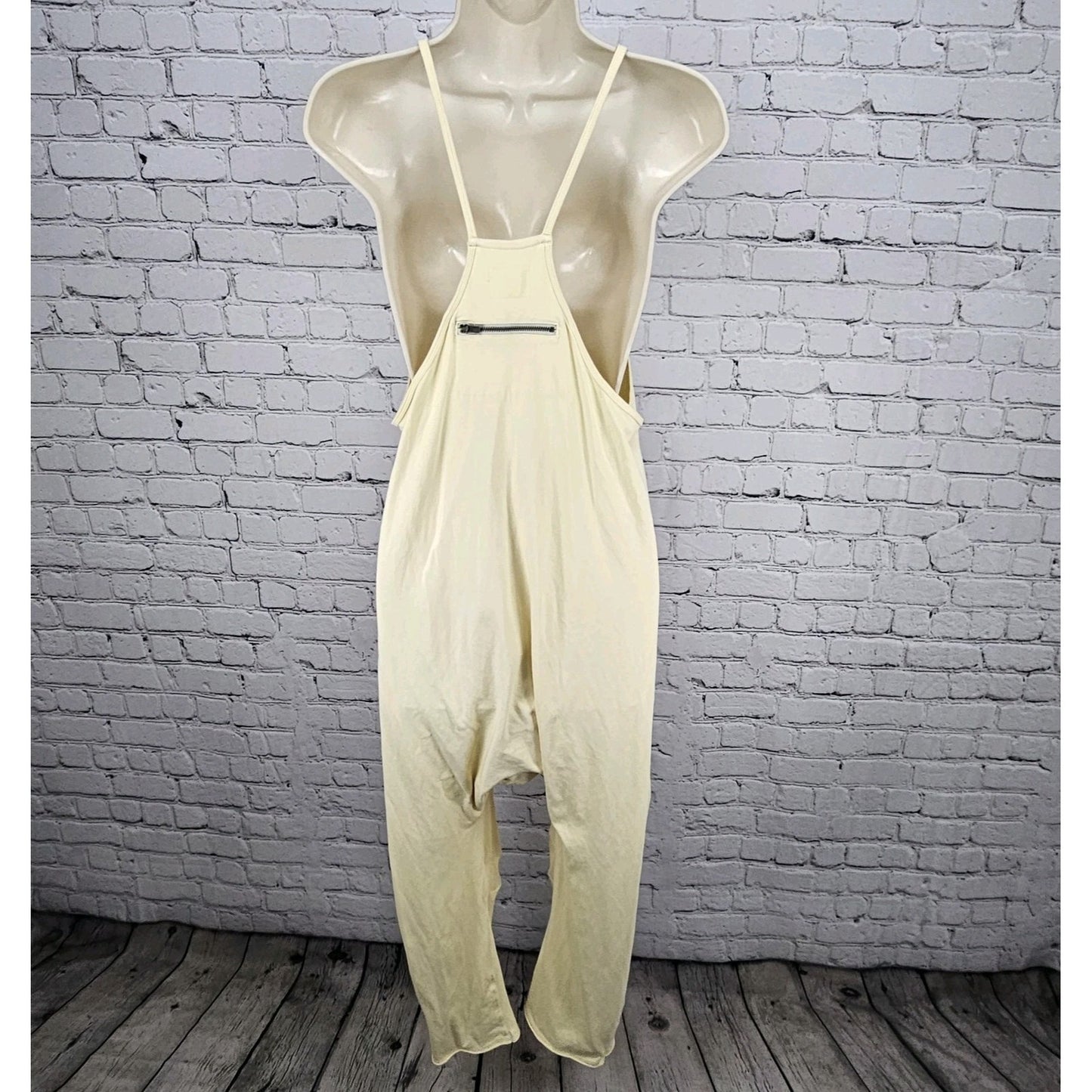 FP Movement Free People Yellow Racerback Relaxed Pockets 1 Piece Tank Jumper XS