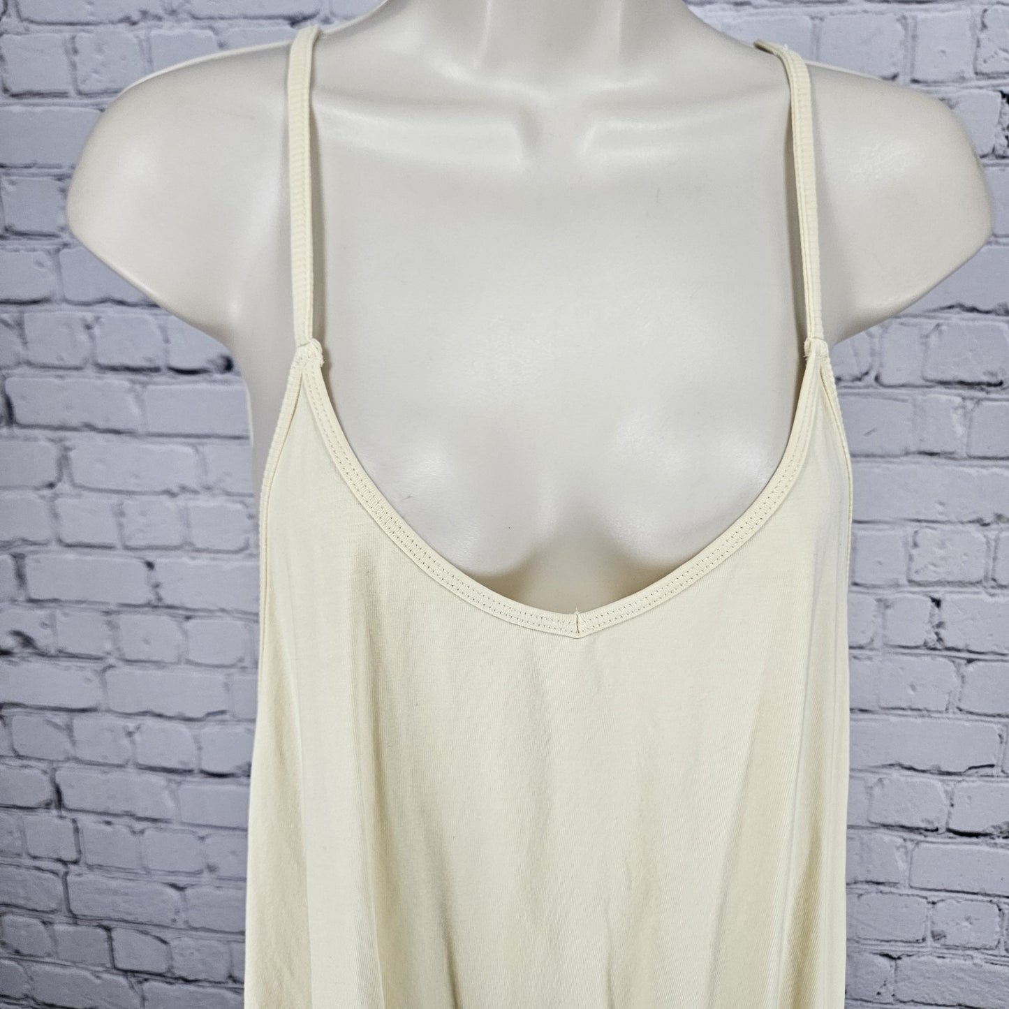 FP Movement Free People Yellow Racerback Relaxed Pockets 1 Piece Tank Jumper XS