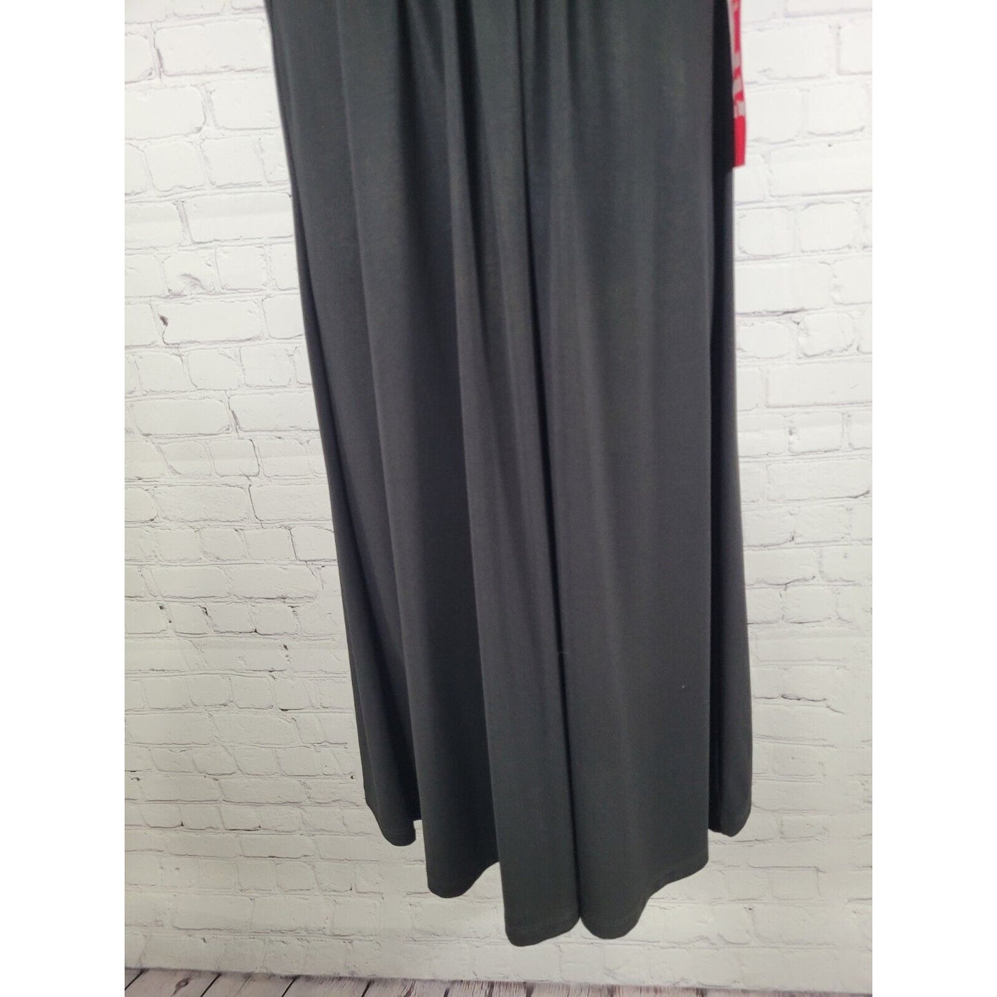 NWT Kupcake Rhinestone Buckle Black Shift Sheath Dress Size Medium M