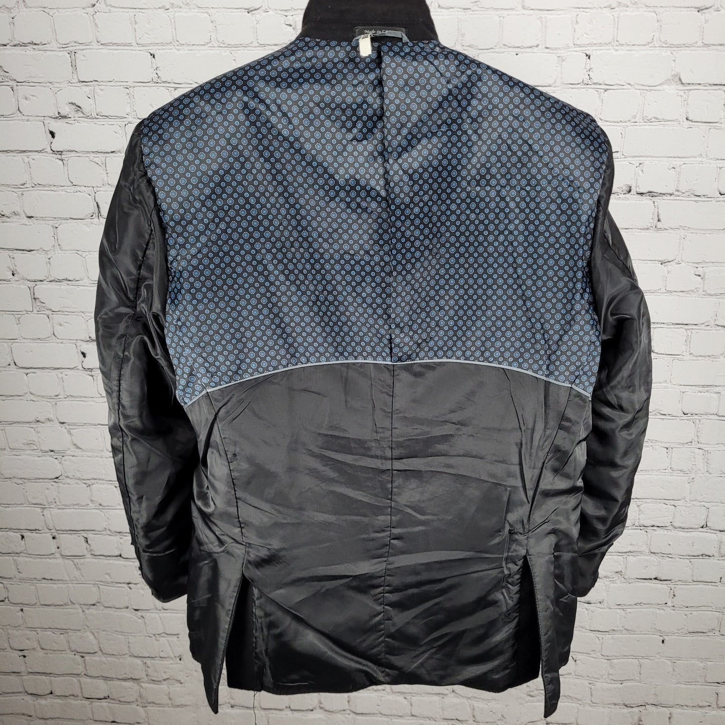 Michael Kors Black 100% Camel Hair 2 Button Blazer Sport Coat Size 46R