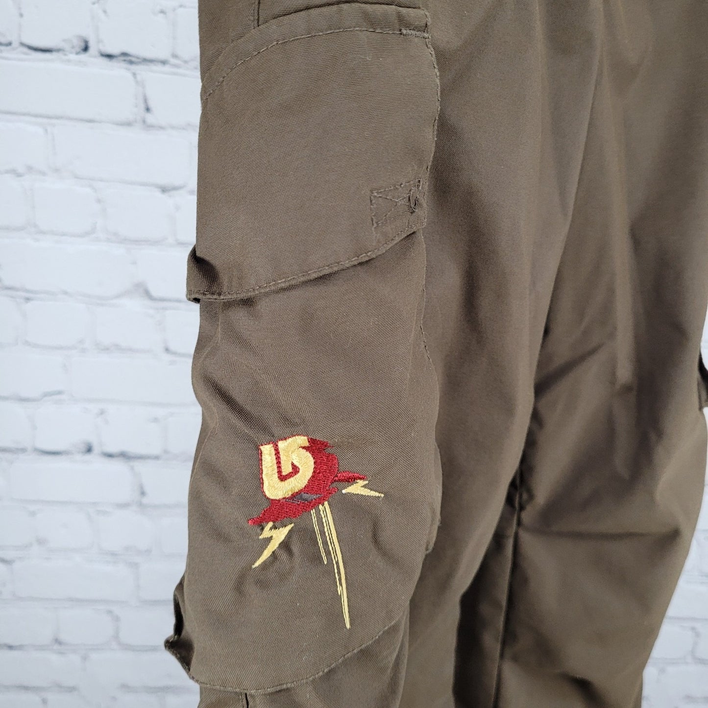 Burton Brown Insulated Snow Winter Cargo Pants Youth Size Small S (26x22.5)