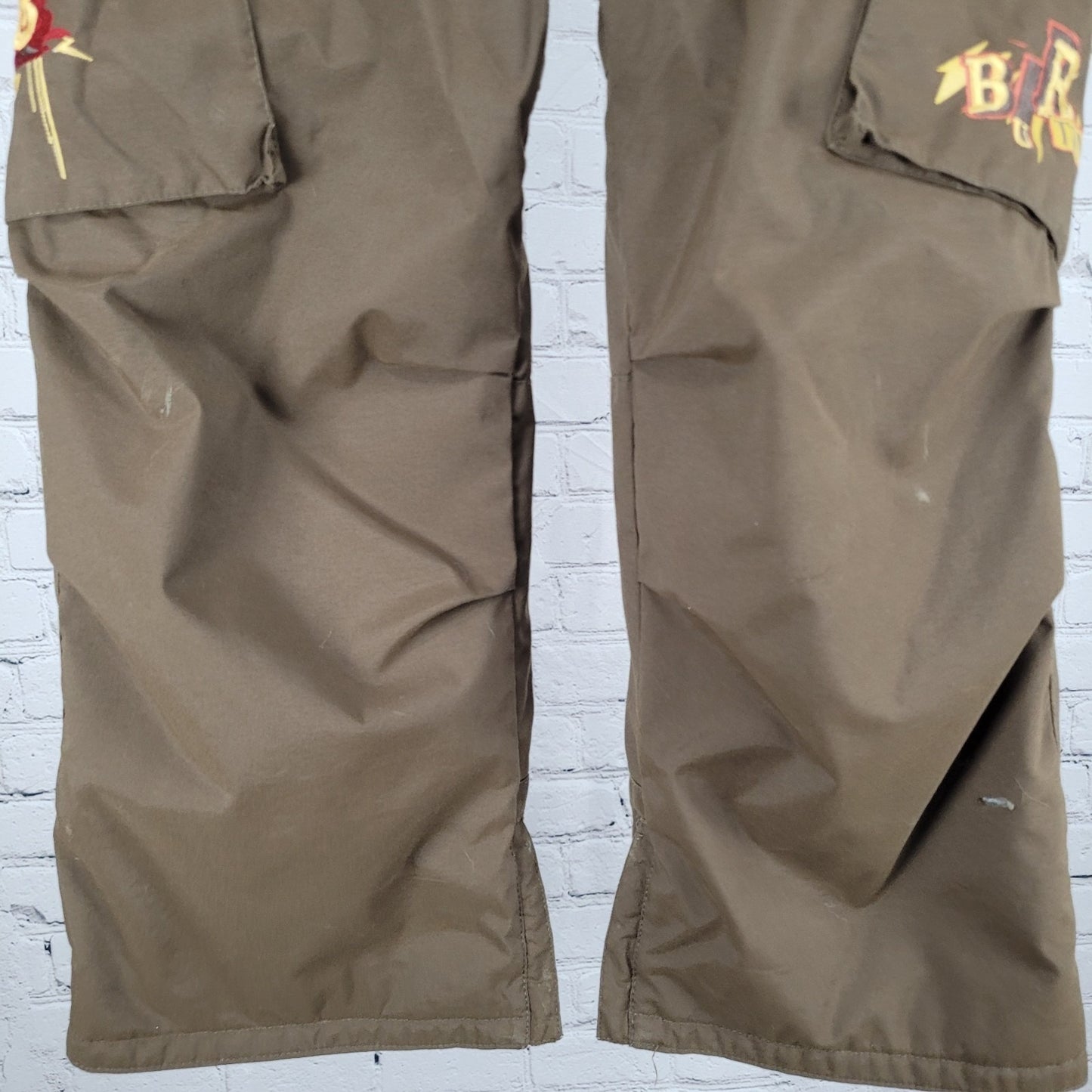 Burton Brown Insulated Snow Winter Cargo Pants Youth Size Small S (26x22.5)