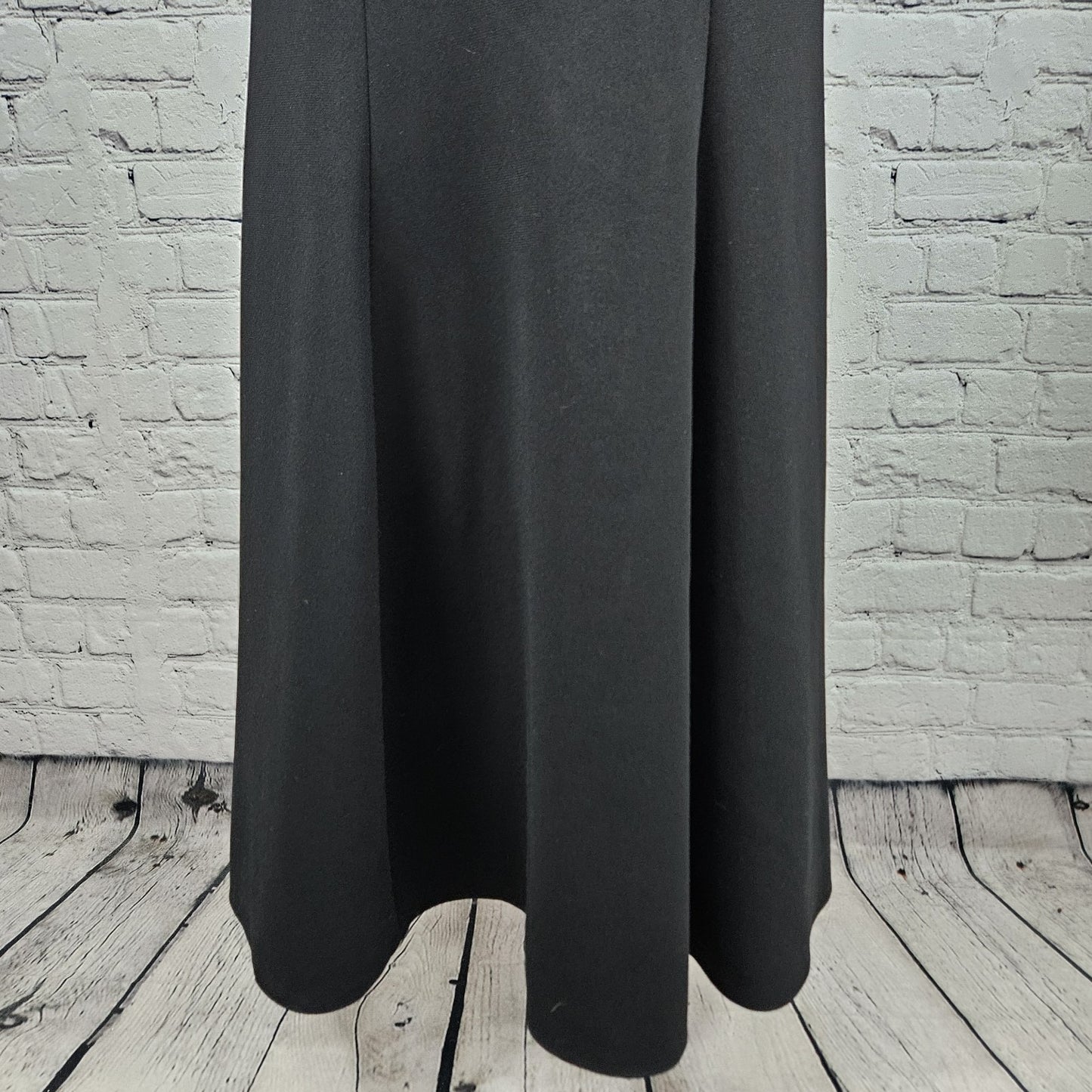 Jill Stuart Black Strapless Boned Lined Mermaid Bodycon Maxi Gown Formal Dress 0