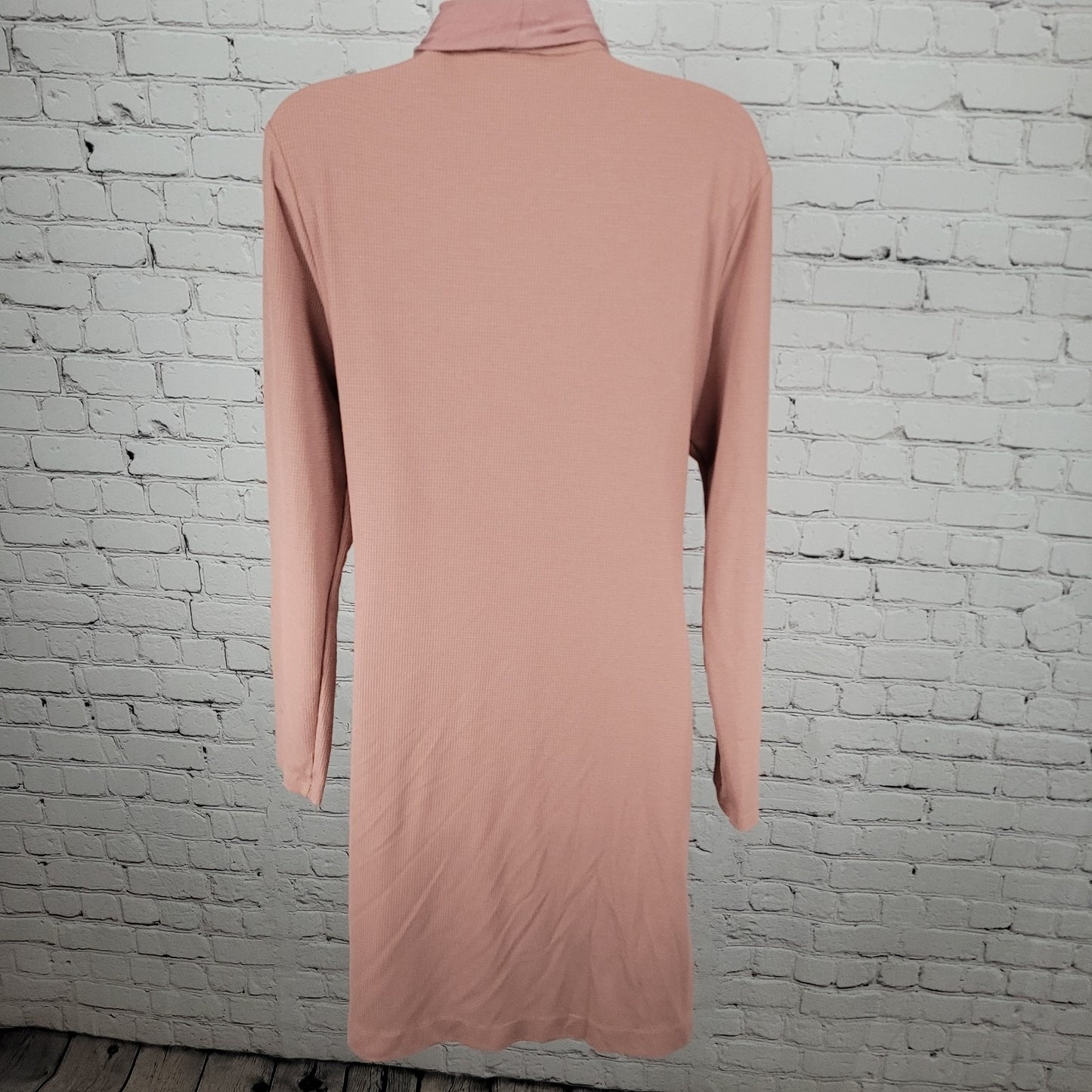Athleta Pink Wind Down Sleep Robe Stretch Long Sleeve Pockets Size Large L