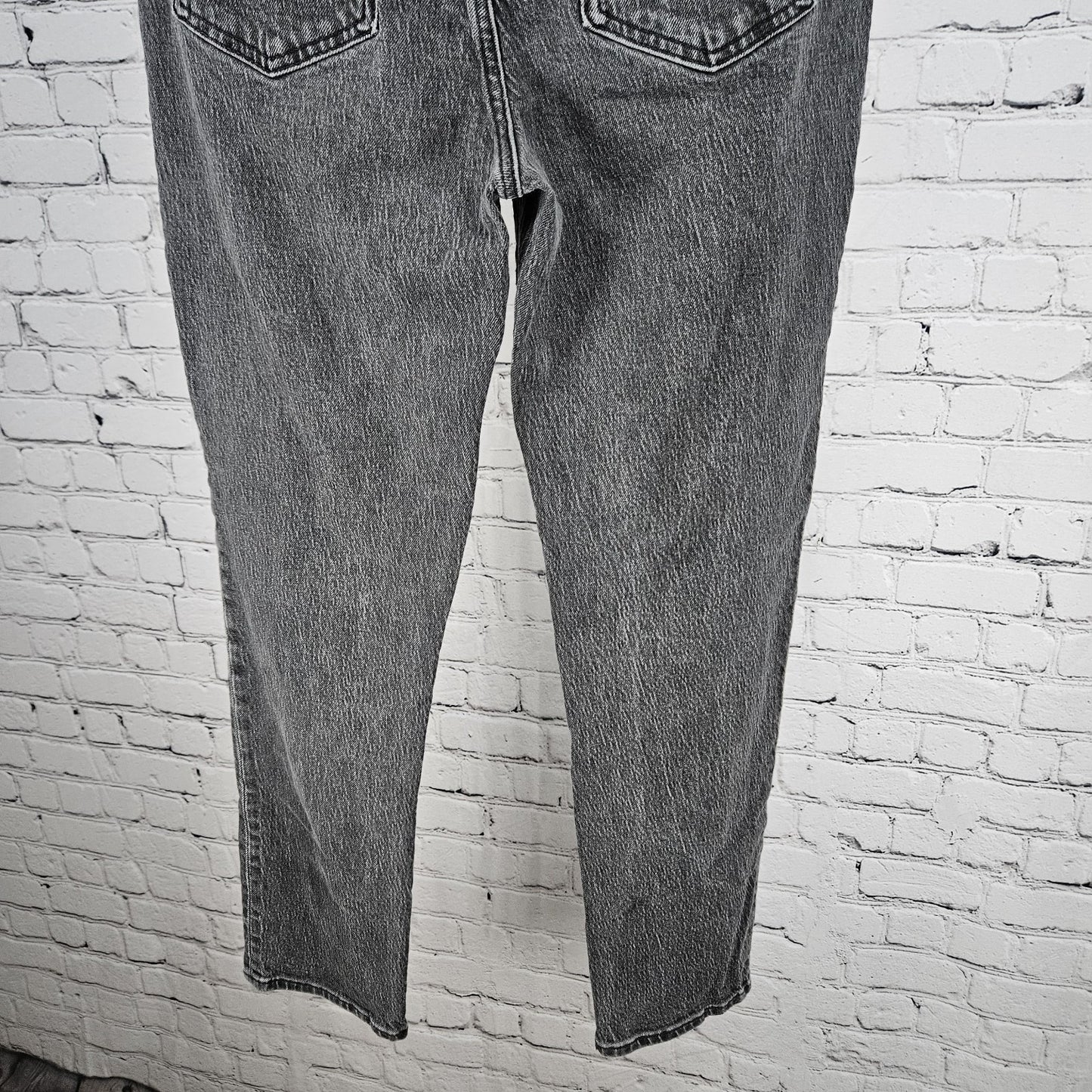 Madewell Grey The Perfect Vintage Jean High Rise Tapered Denim Jeans 27 (27x27)