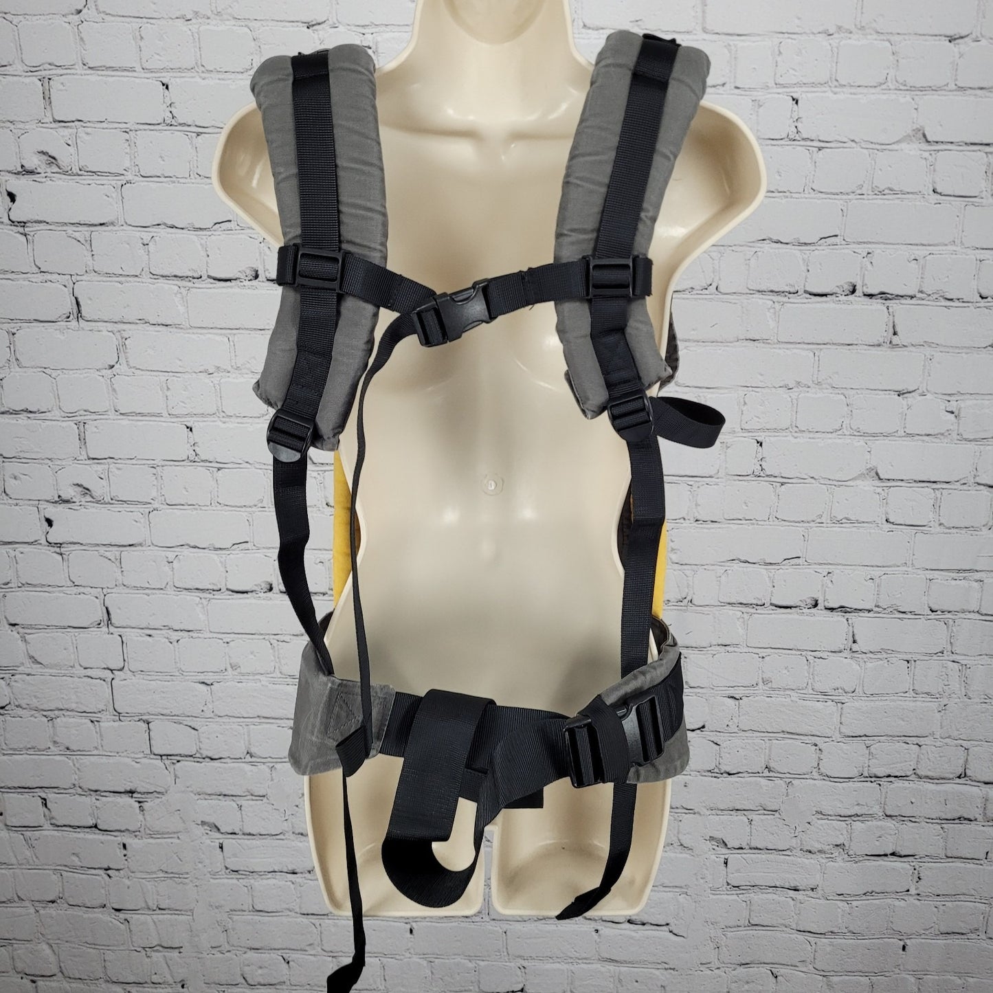 Tula Grey 100% Cotton Adjustable Straps Buckle Baby Infant Carrier Sling