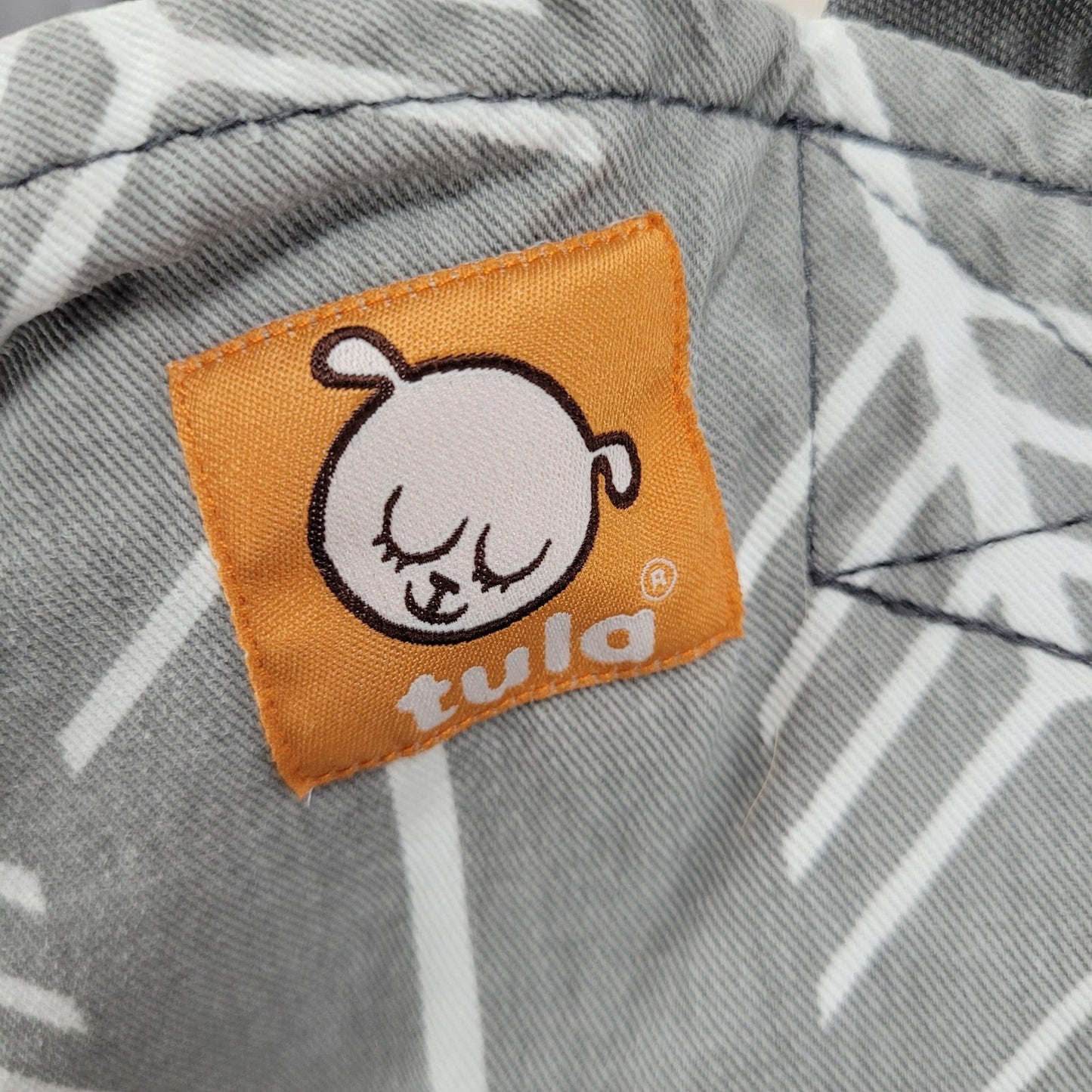 Tula Grey 100% Cotton Adjustable Straps Buckle Baby Infant Carrier Sling