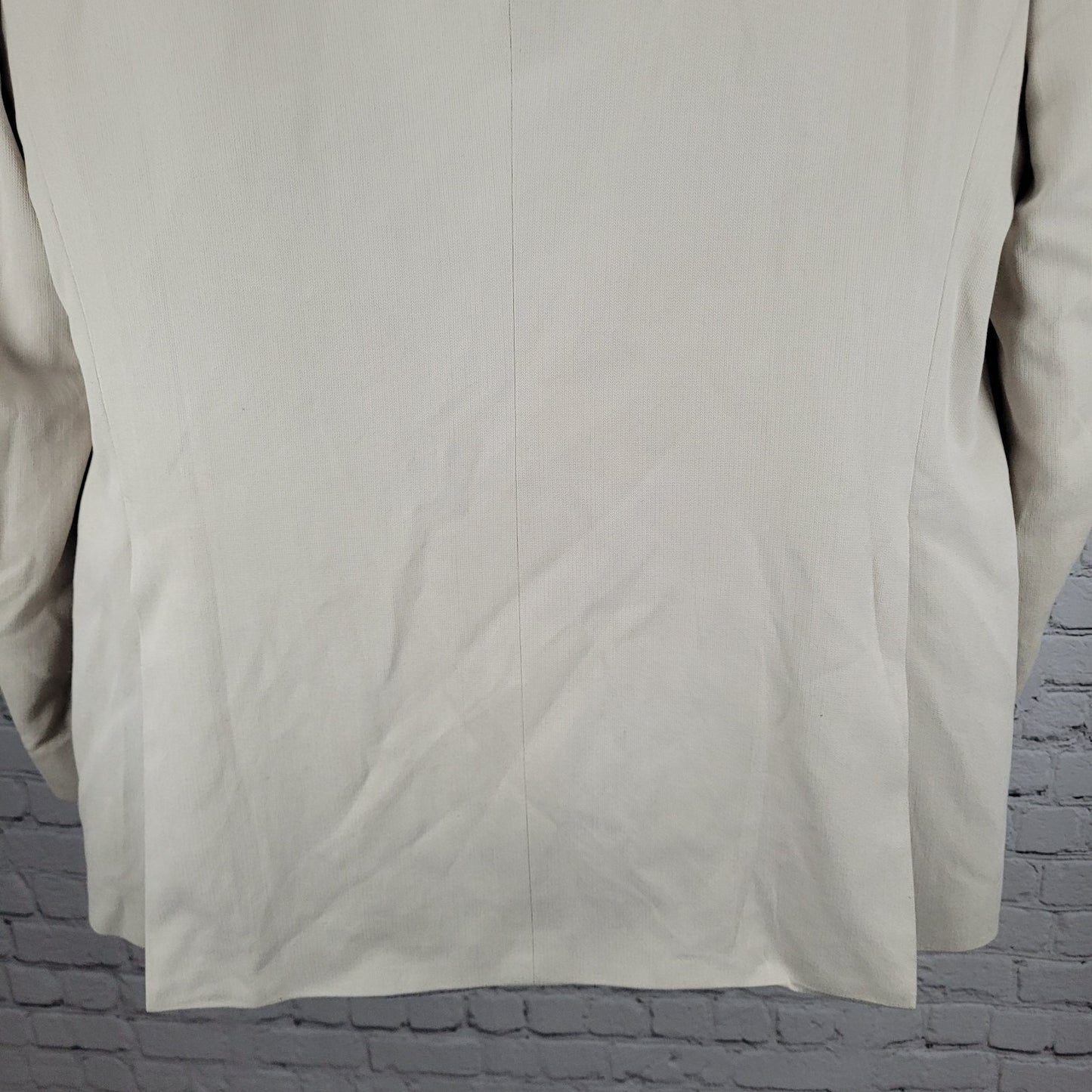 Austin Reed HRH Beige Silk Blend 2 Button Vented Notch Blazer Sport Coat 44L