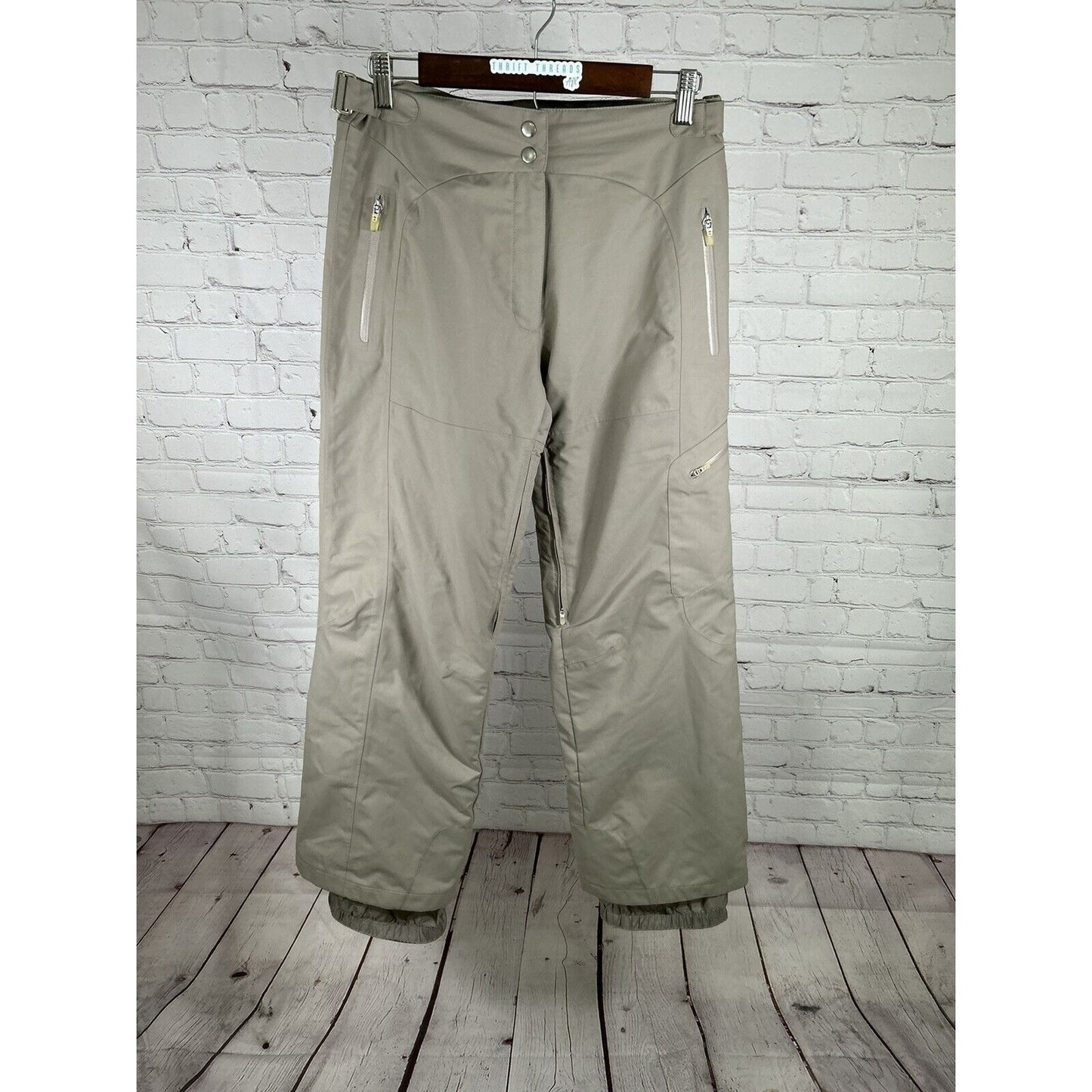Obermeyer Beige Catalyst Ventilated Snowboard Ski Pants Women’s Size 6 (31 x 29)
