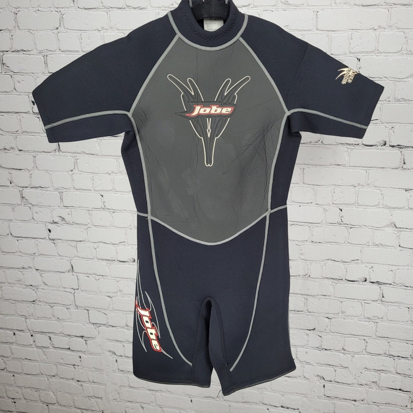 Jobe Sports Black Power Stretch Shorty Springsuit Wetsuit Youth Size 12