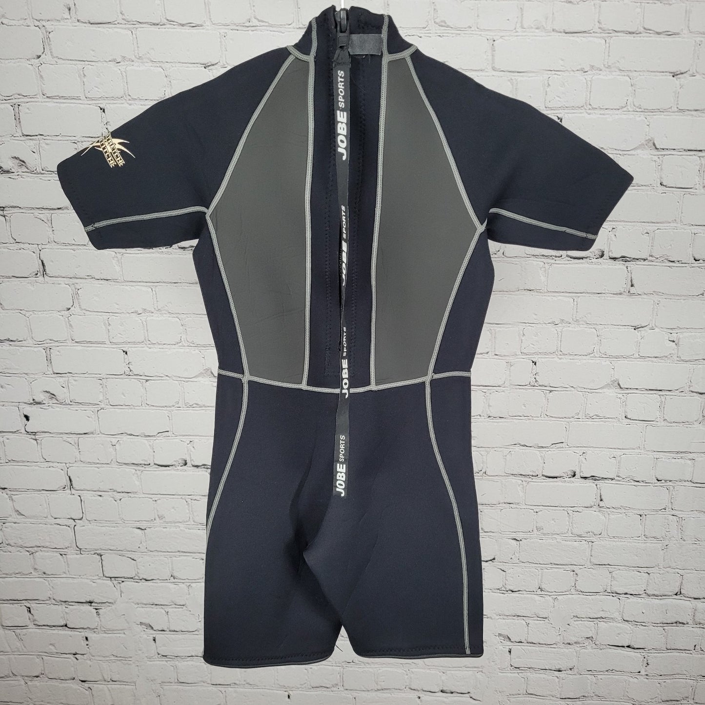 Jobe Sports Black Power Stretch Shorty Springsuit Wetsuit Youth Size 12