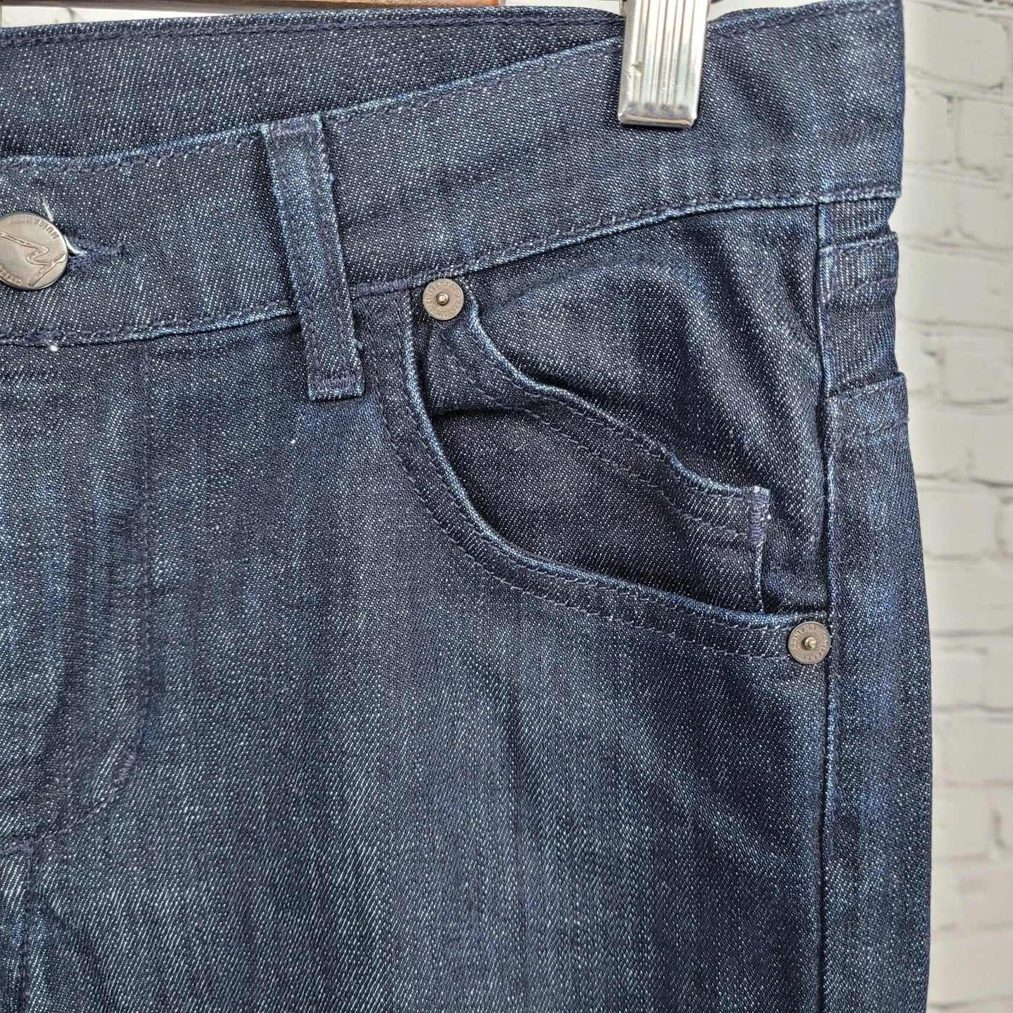 Citizens Of Humanity Blue Hutton #251 High Rise Wide Leg Stretch Jeans USA 29x34