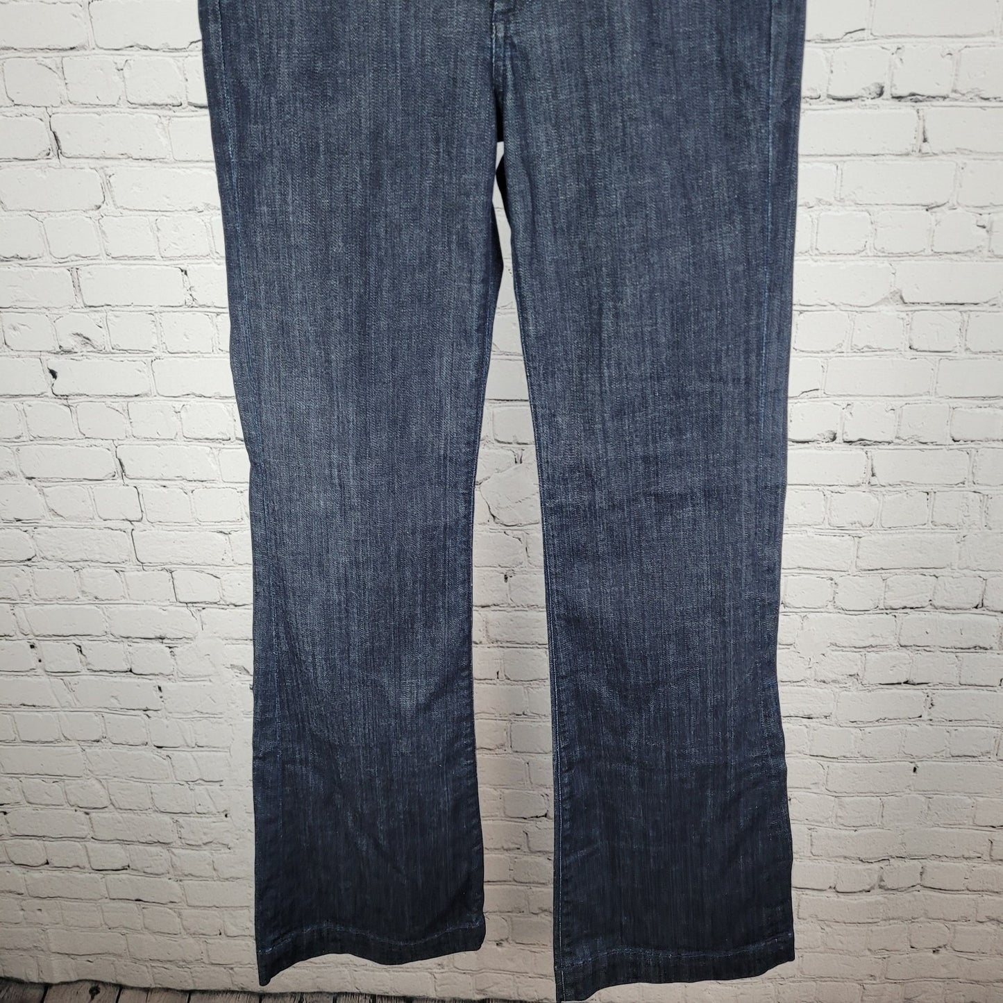 Citizens Of Humanity Blue Hutton #251 High Rise Wide Leg Stretch Jeans USA 29x34