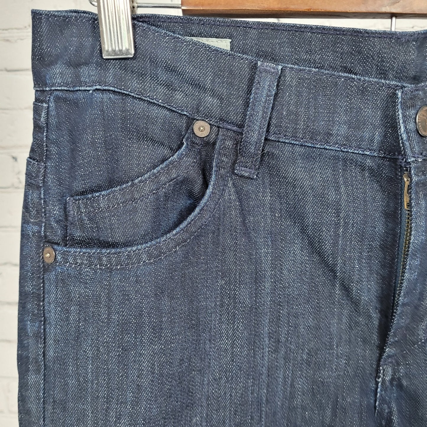 Citizens Of Humanity Blue Hutton #251 High Rise Wide Leg Stretch Jeans USA 29x34