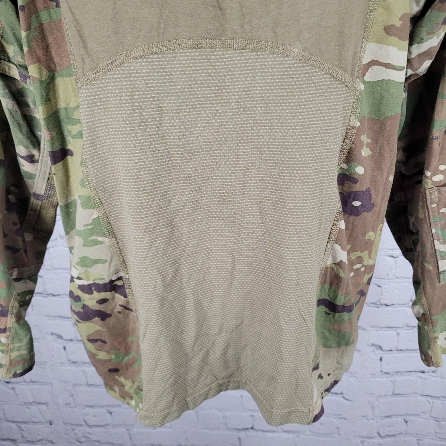Team Soldier Army Camo Combat Flame Resistant Certified Gear Shirt USA Large L