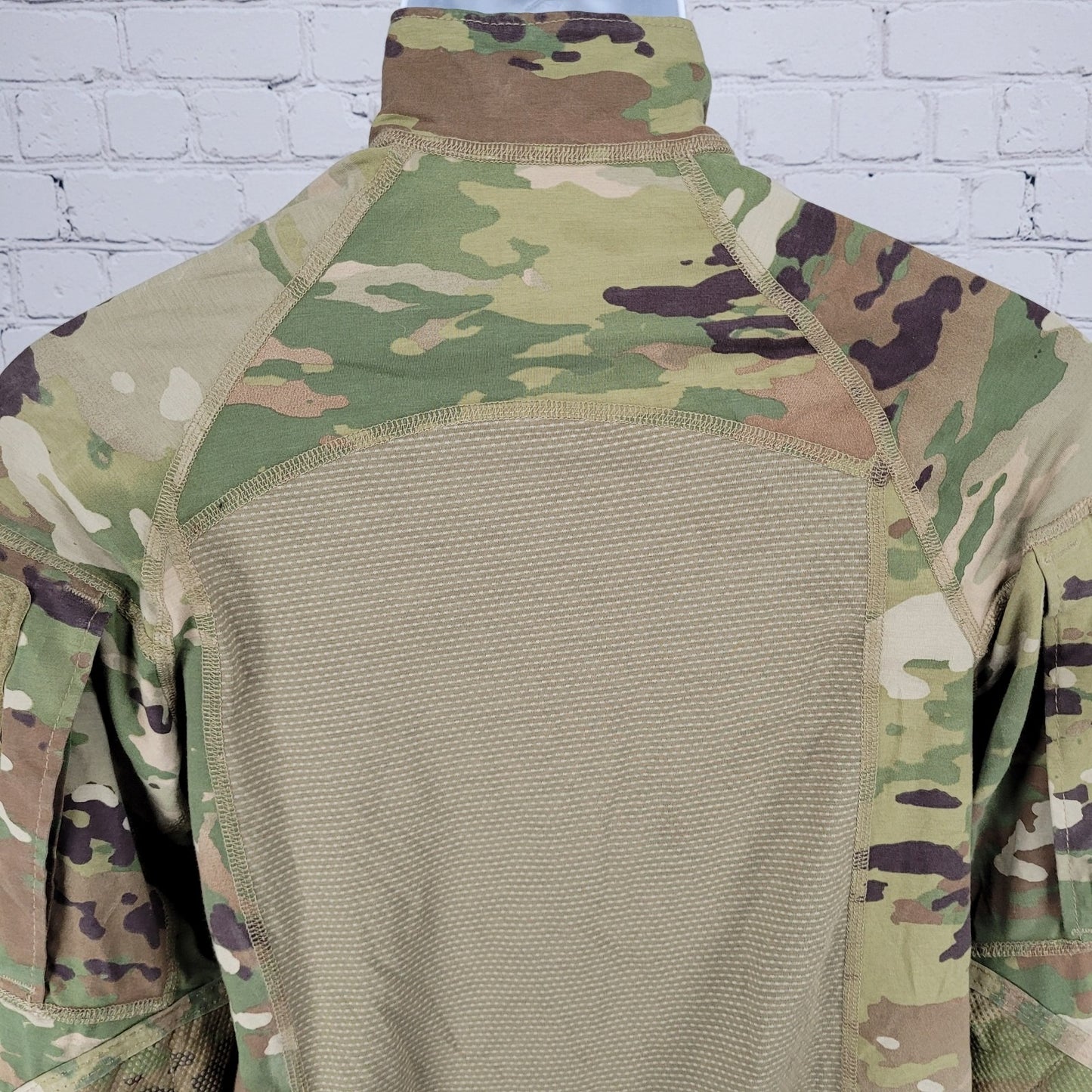 Team Soldier Army Camo Combat Flame Resistant Certified Gear Shirt USA Large L