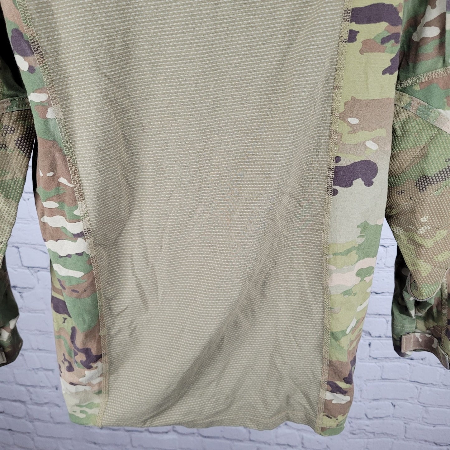 Team Soldier Army Camo Combat Flame Resistant Certified Gear Shirt USA Large L