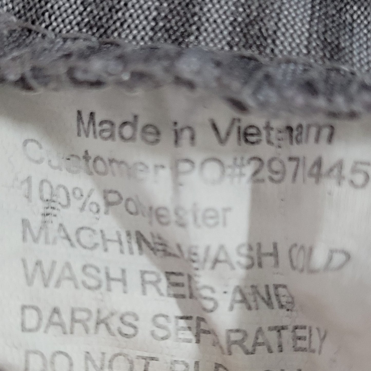 Whataburger Grey Striped Embroidered Logos Buttoned Short Sleeve Polo Shirt XL