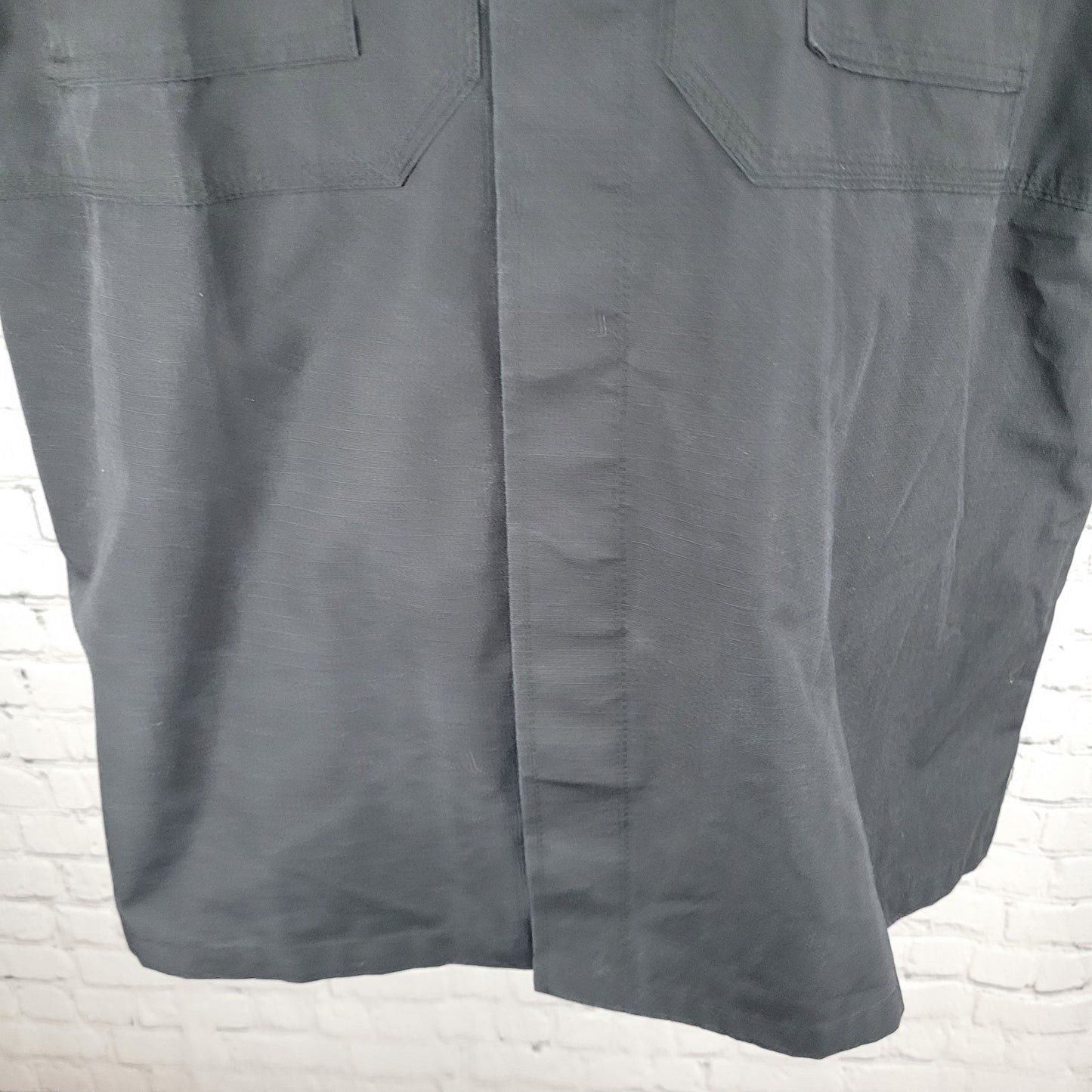 5.11 Tactical Series Black Workwear Button Up Short Sleeve Shirt Size Large L