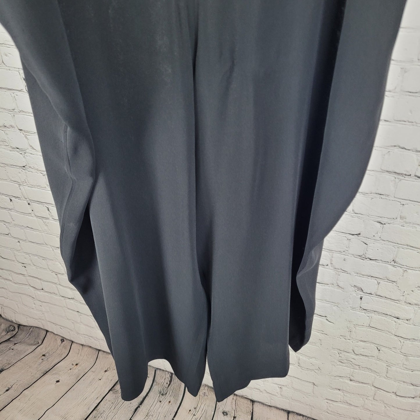 VTG Jones New York Black Lightweight Crop Pants USA Made Size 20W (51x21)