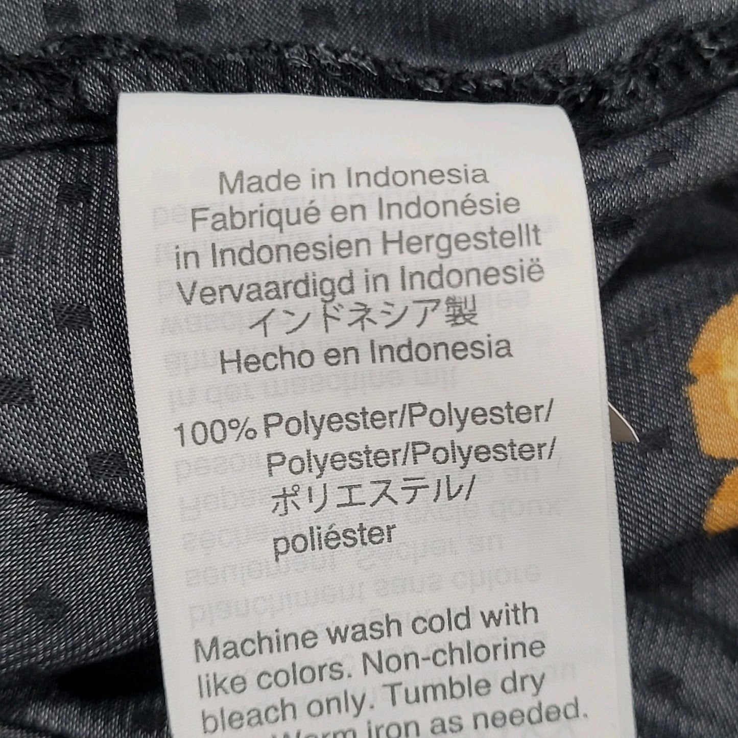 Madewell Black Floral Wrap Long Balloon Sleeve V Neck Lightweight Blouse Top XS