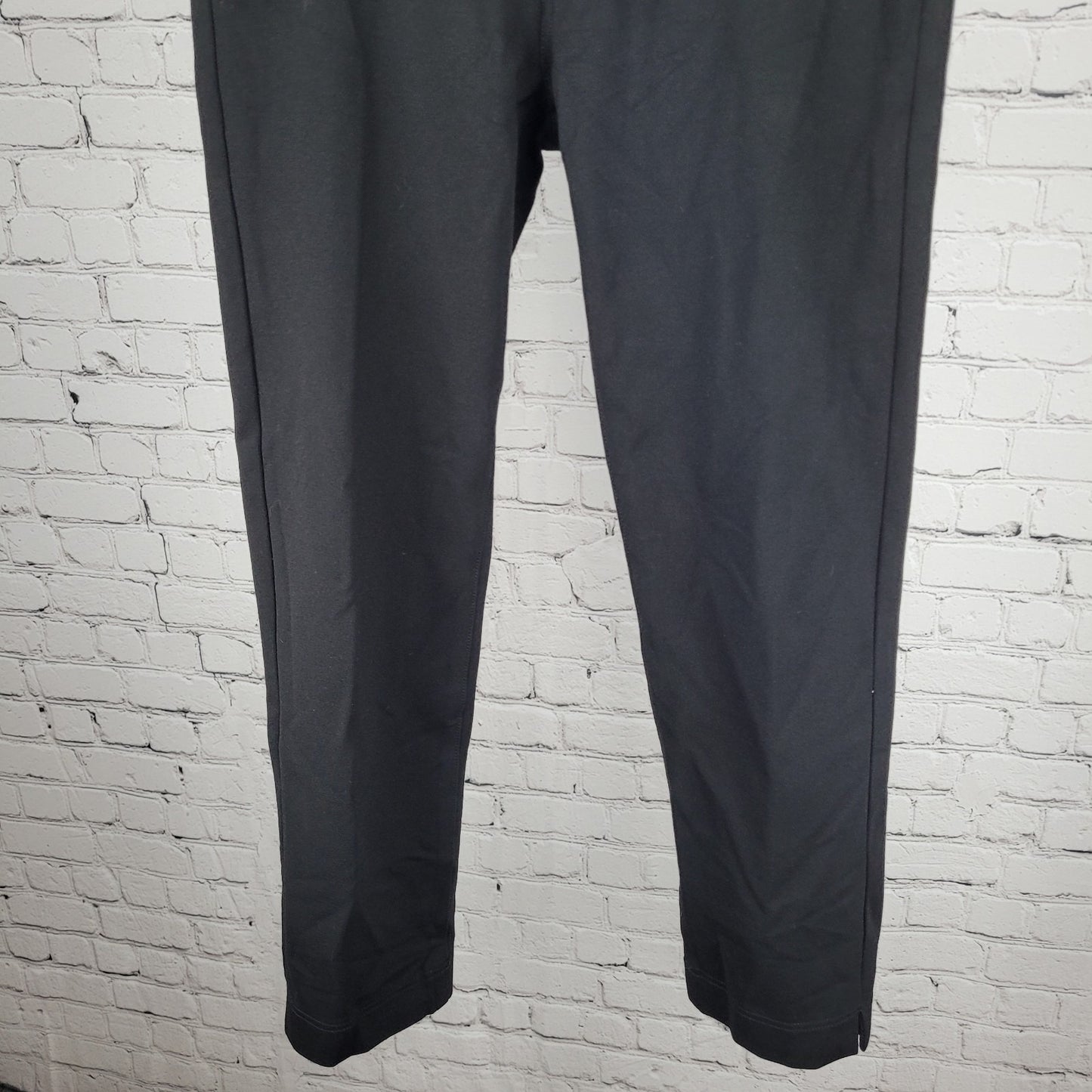 NWT KUT From The Kloth Black Elizabeth Straight Leg Stretch Pants 6 (30x27)
