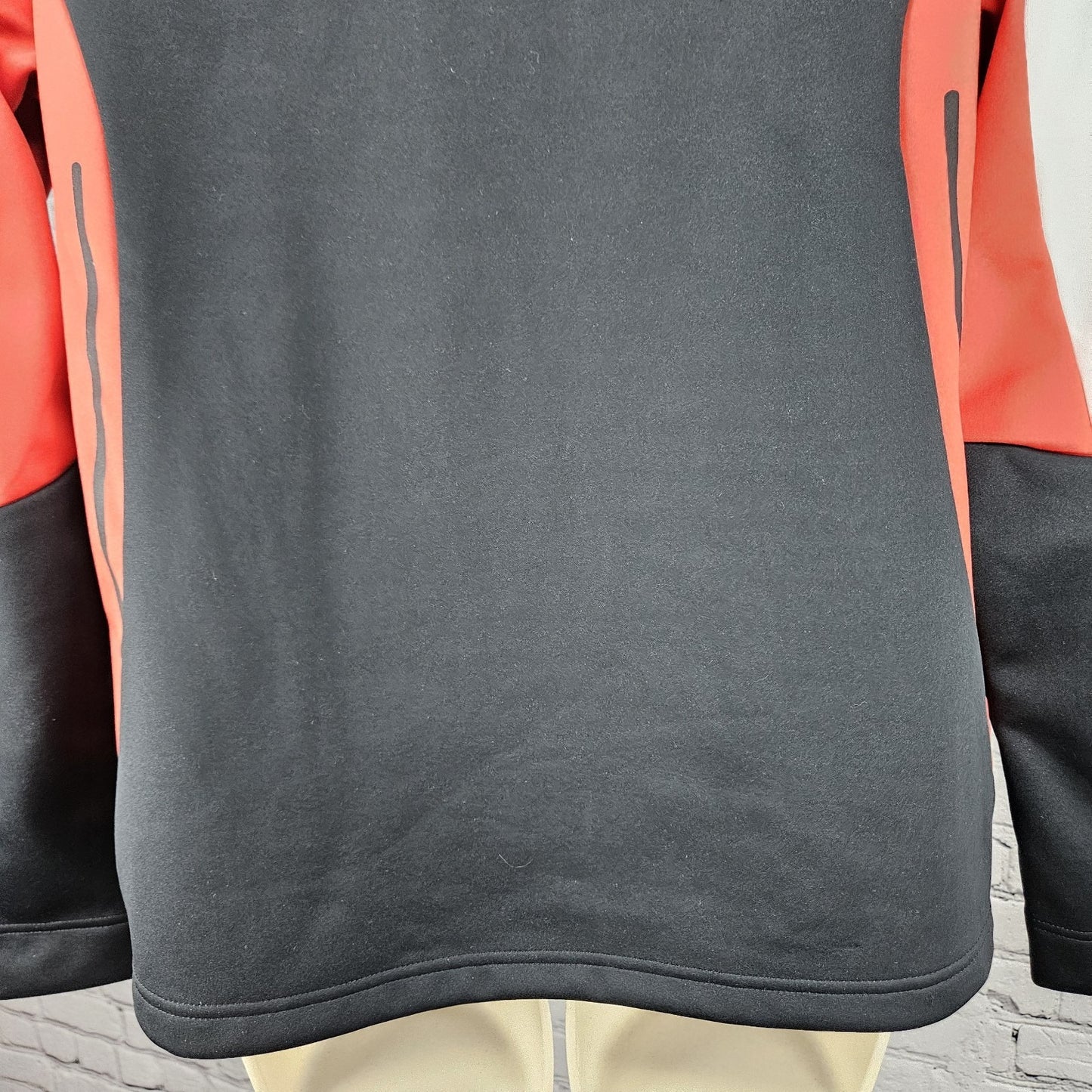 Porsche Driver's Selection Red Black Fleece Lined Waterproof Zip Jacket Small S