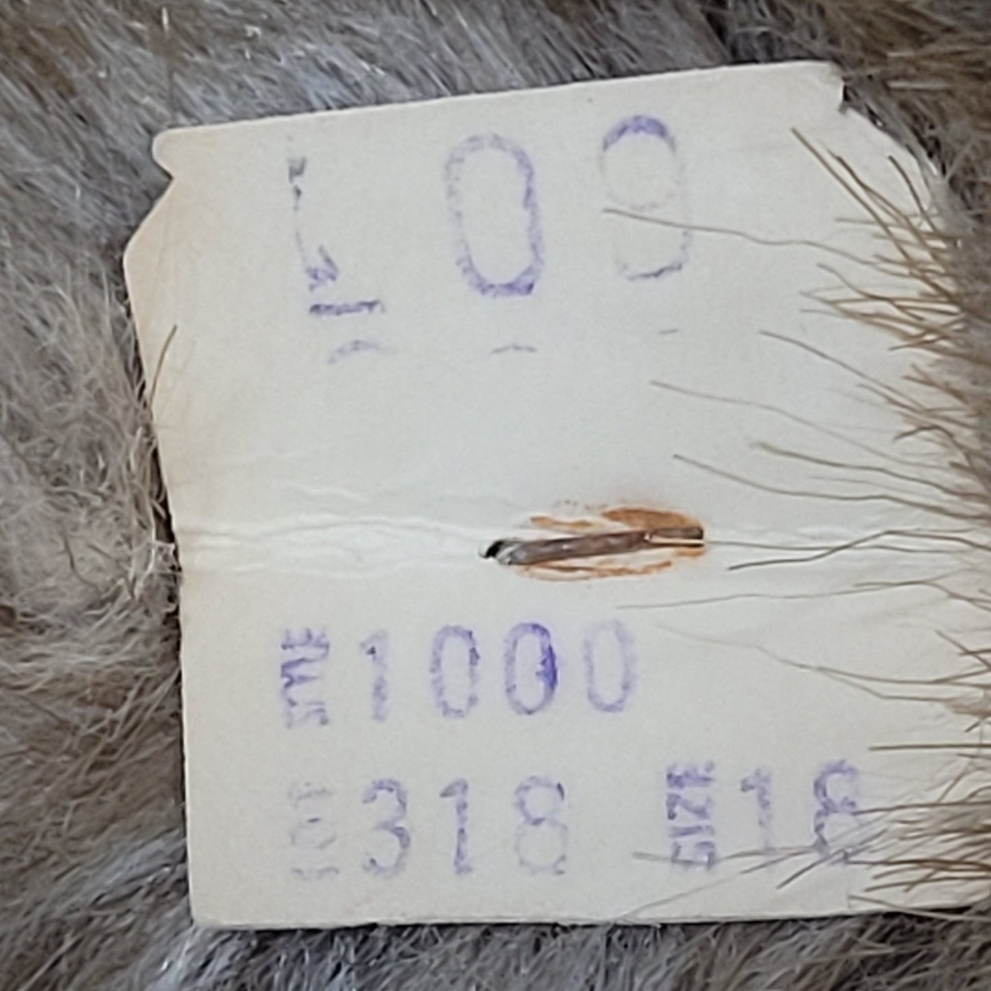 VTG Style VI Ltd Brown Faux Fur Hook & Loop Pockets Collared Lined Coat USA 18