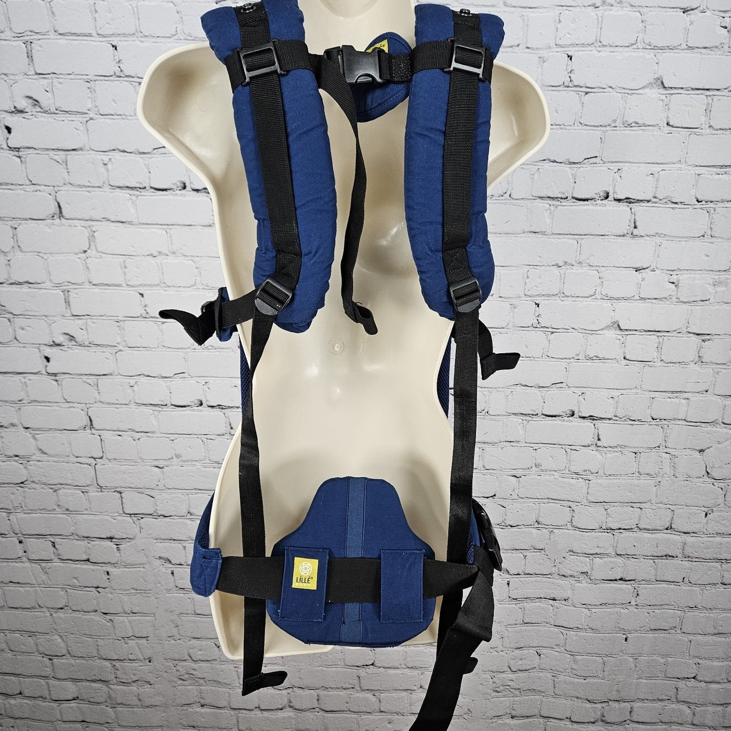 Lille Baby Blue Mesh Complete 6-in-1 Positions Carrier Newborn Infant Lumbar
