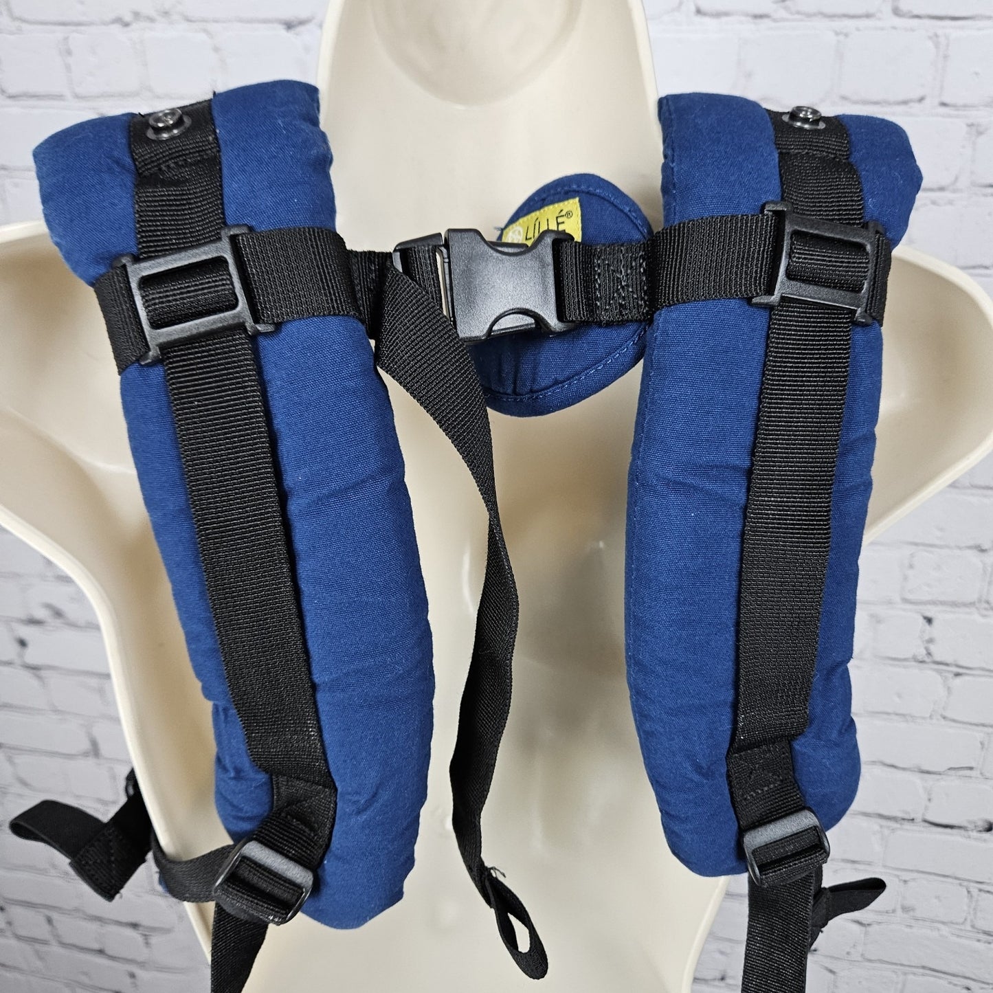 Lille Baby Blue Mesh Complete 6-in-1 Positions Carrier Newborn Infant Lumbar