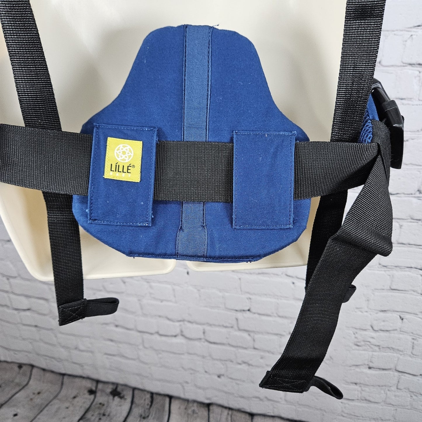 Lille Baby Blue Mesh Complete 6-in-1 Positions Carrier Newborn Infant Lumbar