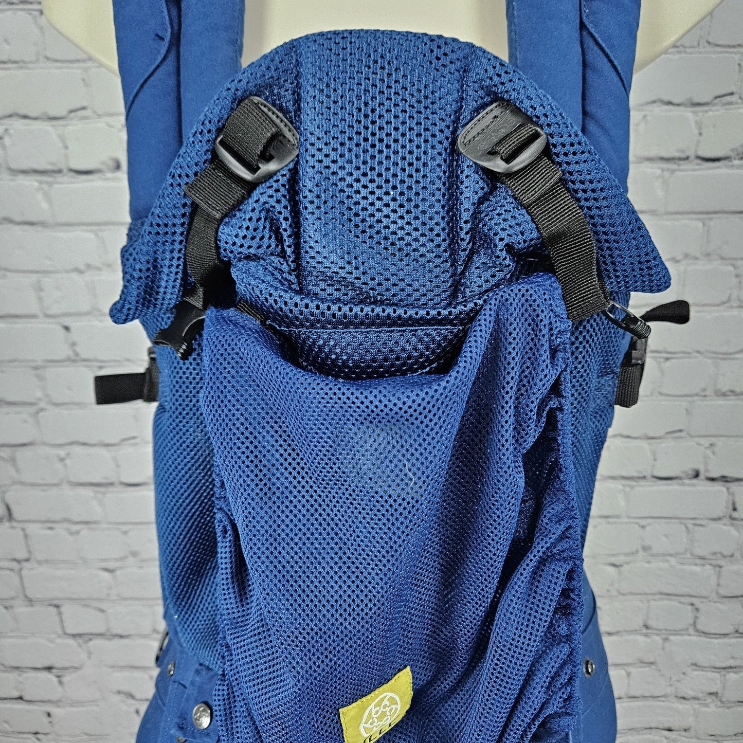 Lille Baby Blue Mesh Complete 6-in-1 Positions Carrier Newborn Infant Lumbar