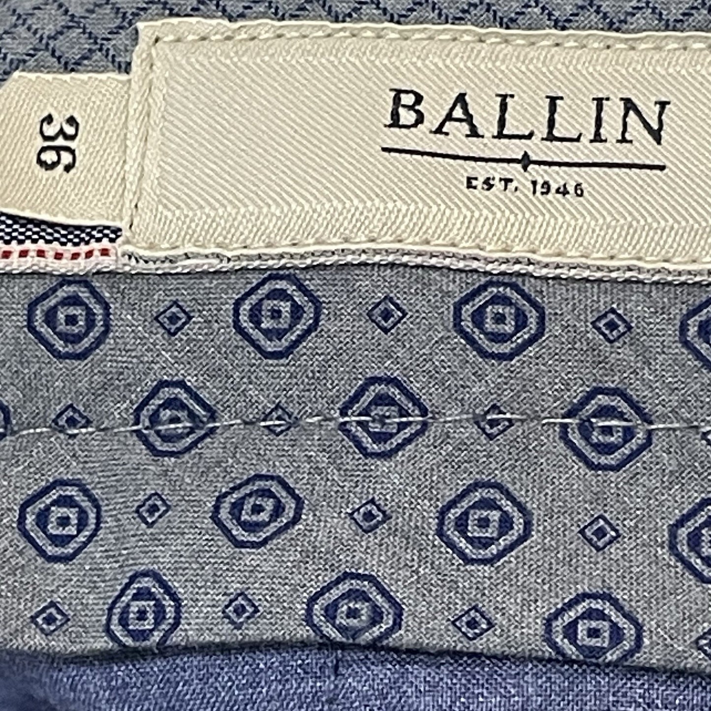 Ballin Beige Pima Cotton Modern Fit Perma Color Chino Pants Size 36 (37x36)