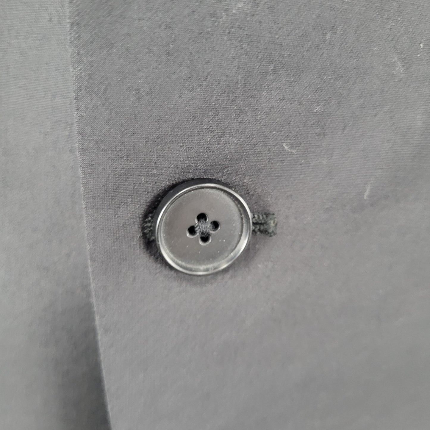 Calvin Klein Black Wool Stretch 2 Button Vented Notch Blazer Sport Coat 44R