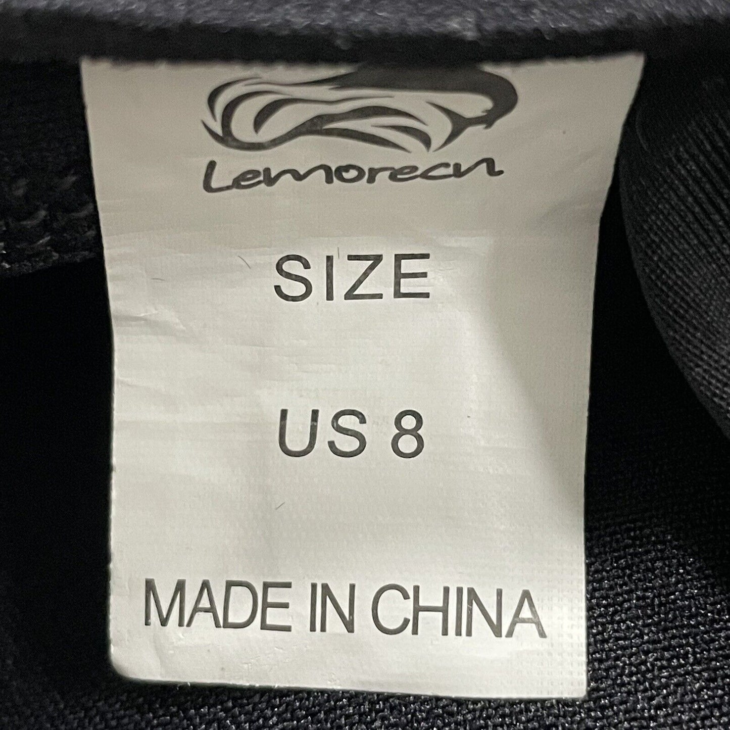 Lemorecn Black Blue Neoprene 3:2 MM Swim Wetsuit Zipped Stretch Kids Size 8