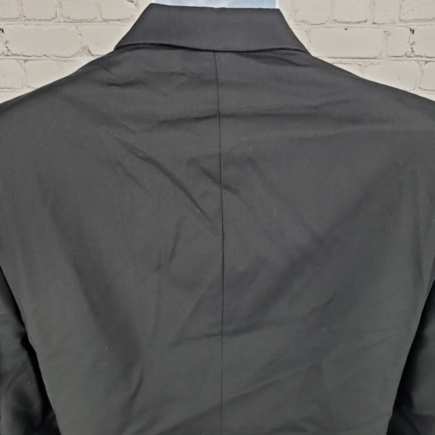 Ike Evening Black 100% Wool Super 120's Slim Fit Full Tuxedo Suit 39S (33-35x29)