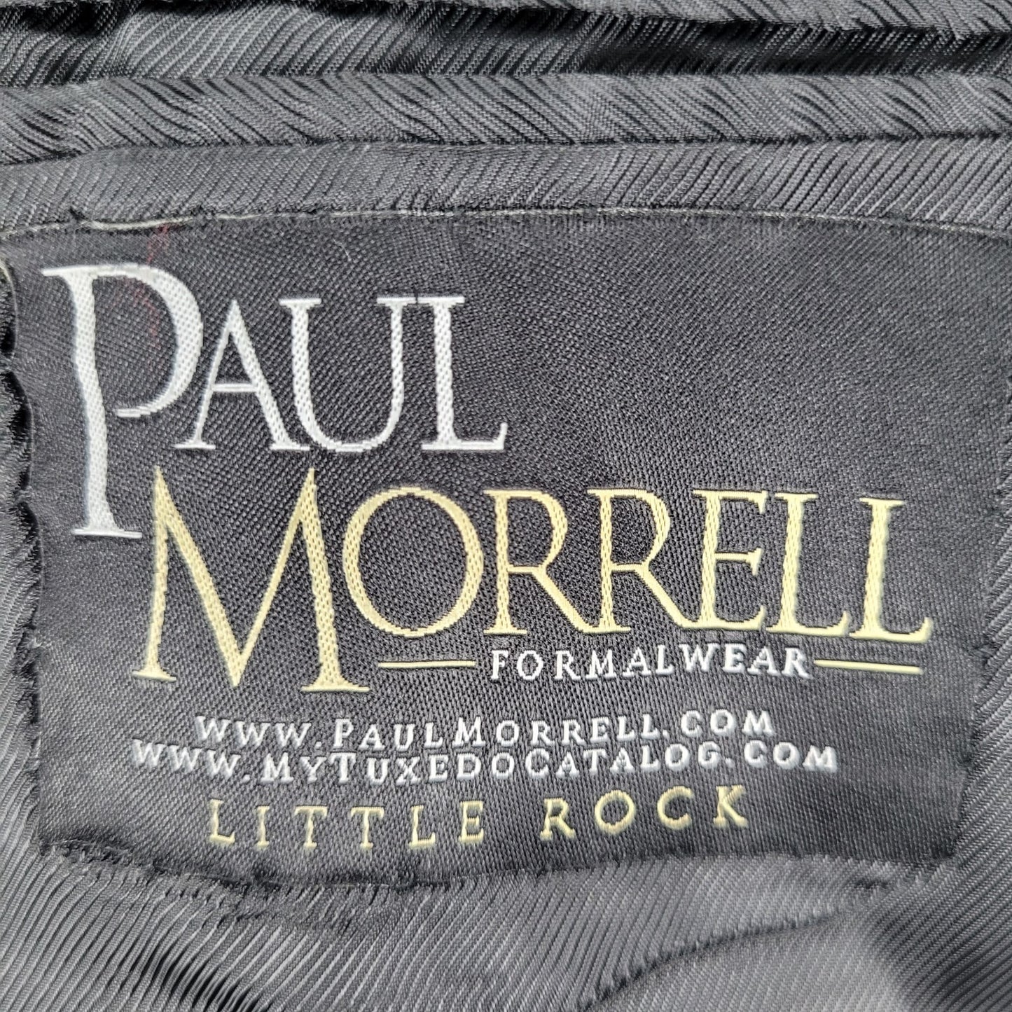 Ike Evening Black 100% Wool Super 120's Slim Fit Full Tuxedo Suit 39S (33-35x29)