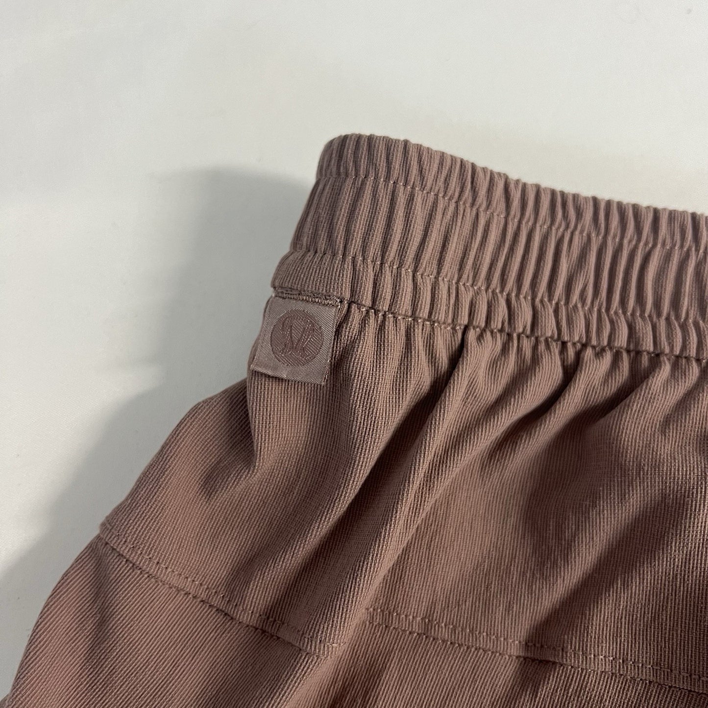 Lululemon Purple Maeve Elastic Waist Drawstring Casual Shorts Pockets Women XXL