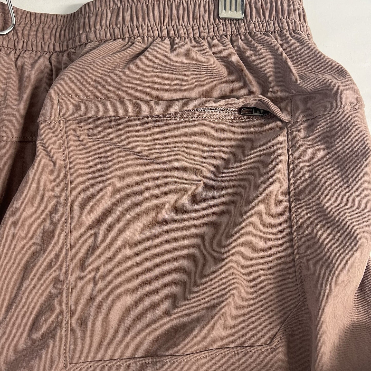 Lululemon Purple Maeve Elastic Waist Drawstring Casual Shorts Pockets Women XXL