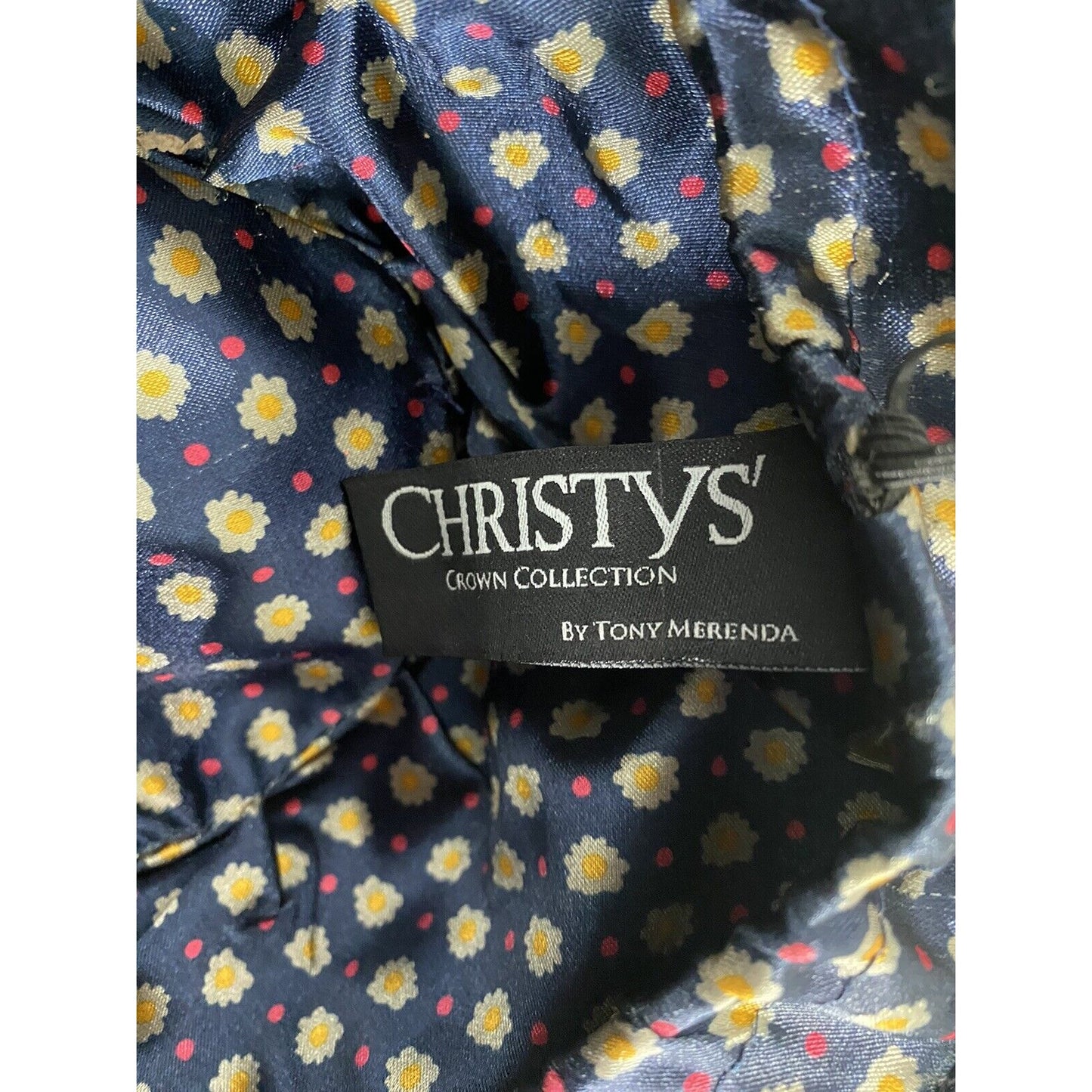 Christy’s Crown Collection By Tony Merenda 100% Wool Gray Sun Hat One Size